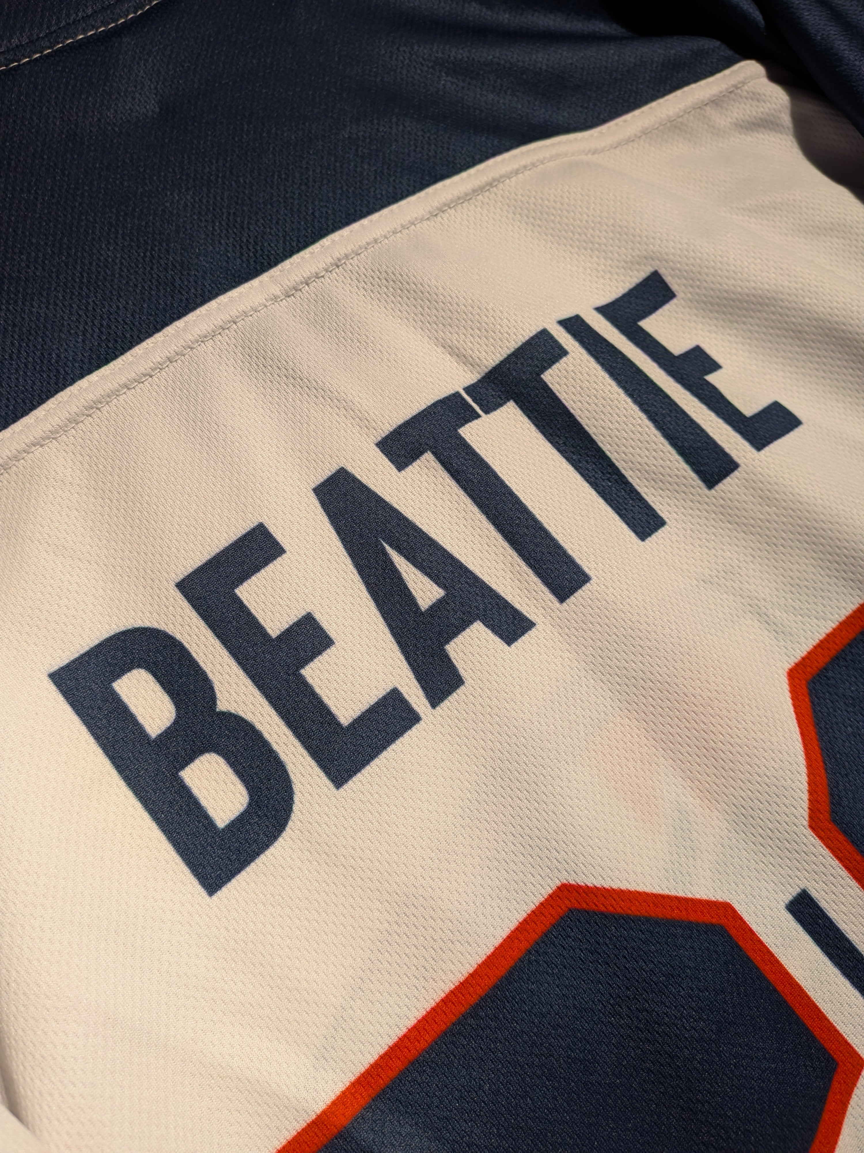 GAME-WORN 2026 Great Britain Inline Hockey Jersey BEATTIE #68 White