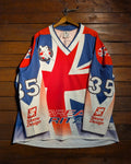 GAME-WORN 2003 Great Britain GB Inline Hockey Jersey BOYCE #35