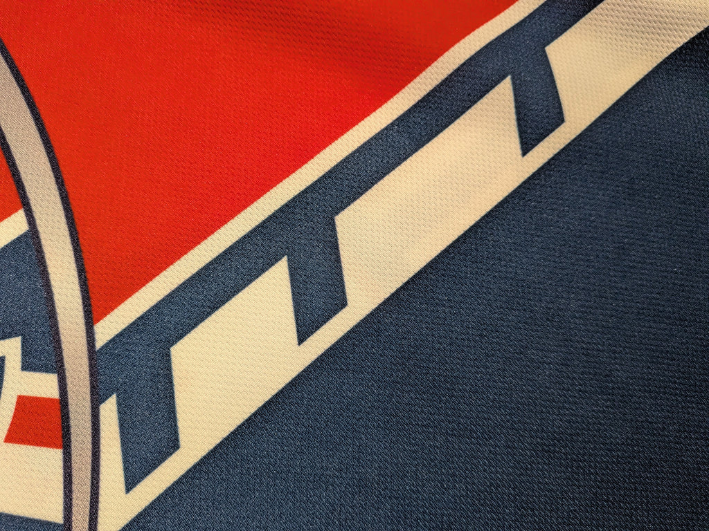 GAME-WORN 2024 Great Britain Inline Hockey Jersey BLANK #30 Blue