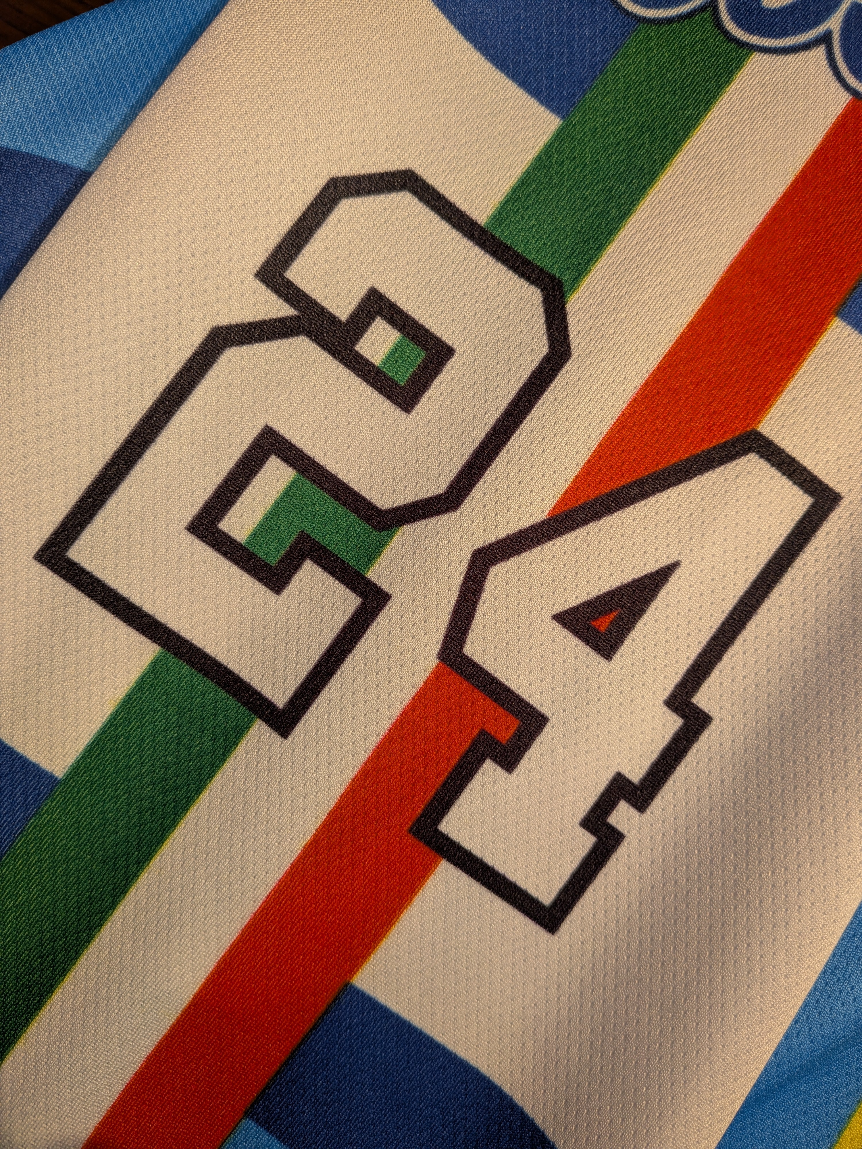 GAME-WORN 2023 Italy Inline Hockey Jersey FORLI #24