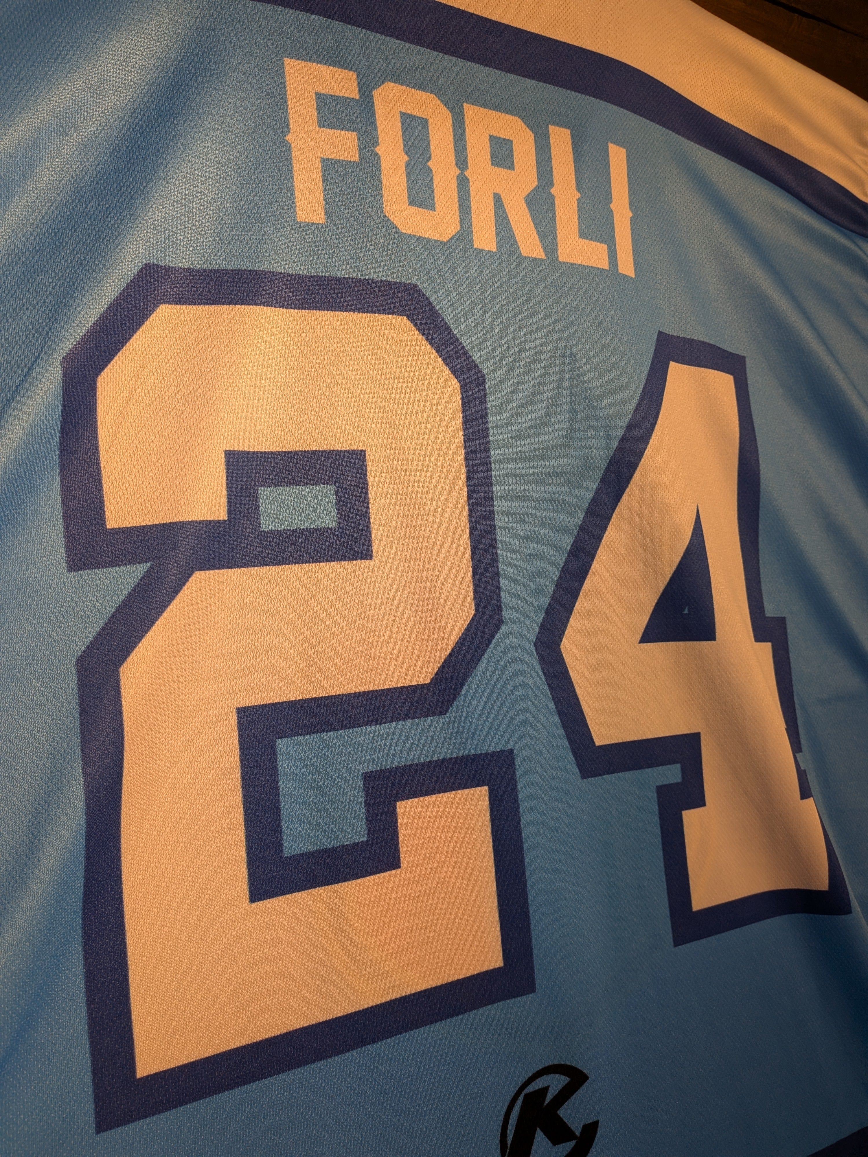 GAME-WORN 2023 Italy Inline Hockey Jersey FORLI #24