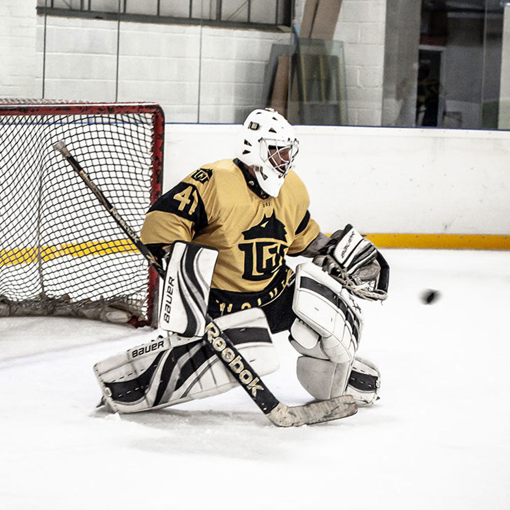 GAME-WORN® Ice Hockey Tape Bundle - Black and two Clear rolls