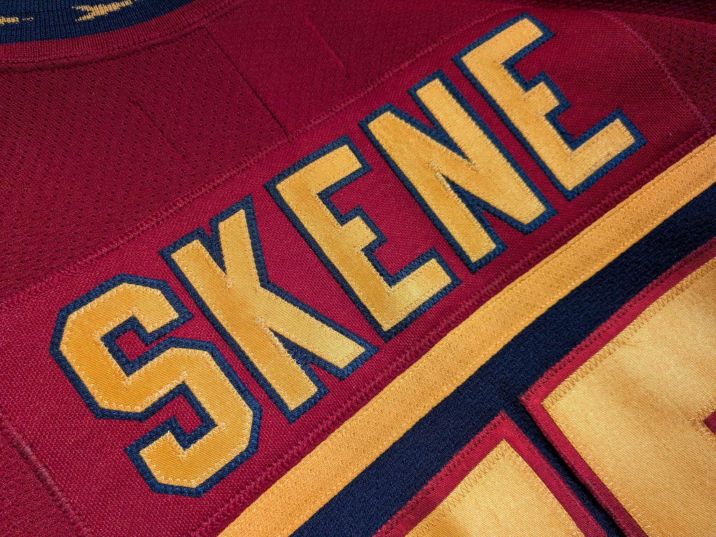 GAME-WORN 2005-06 Guildford Flames Ice Hockey Jersey #55 Ricky Skene