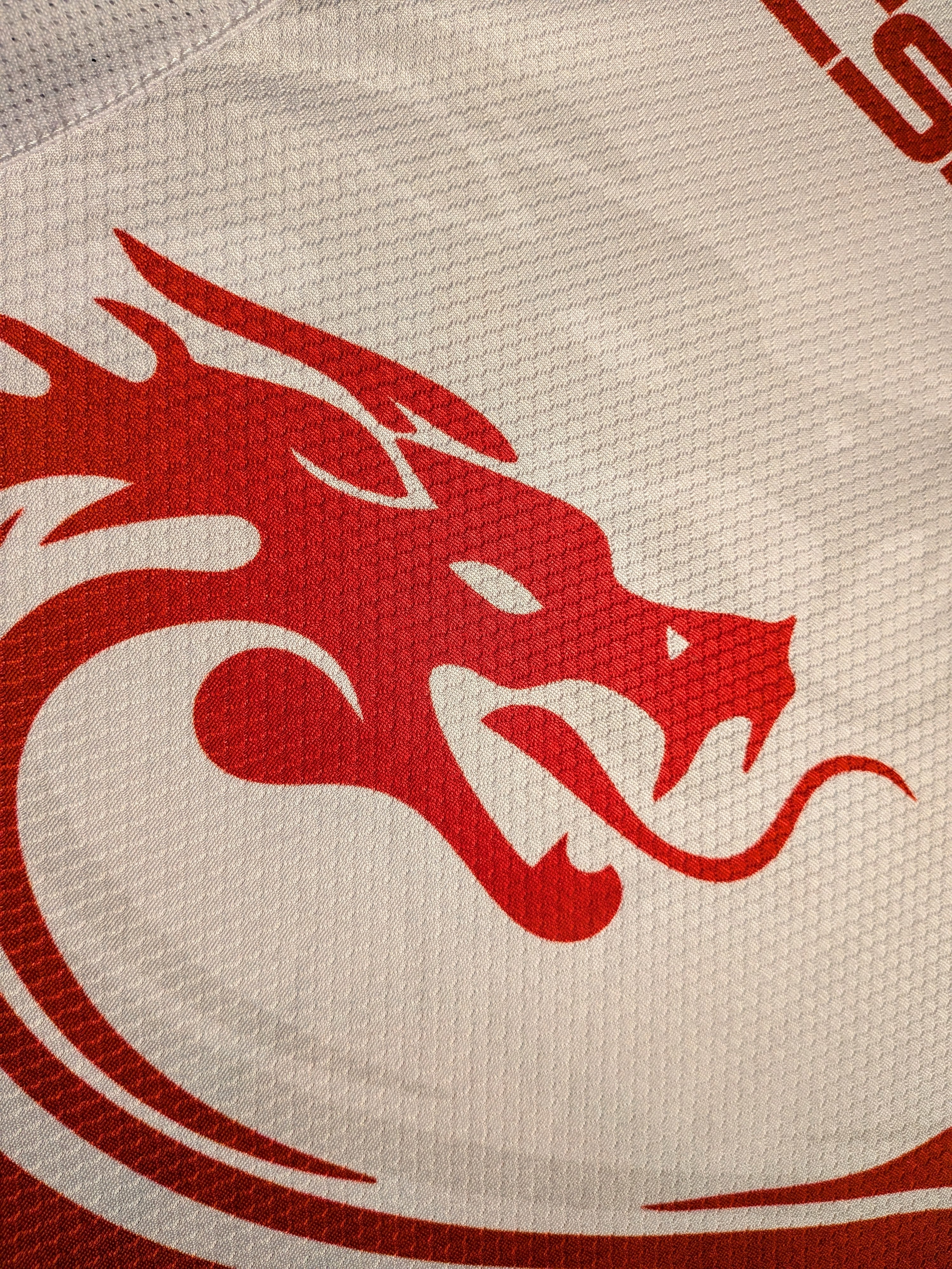 GAME-WORN 2026 Hong Kong Inline Hockey Jersey HO #38 White
