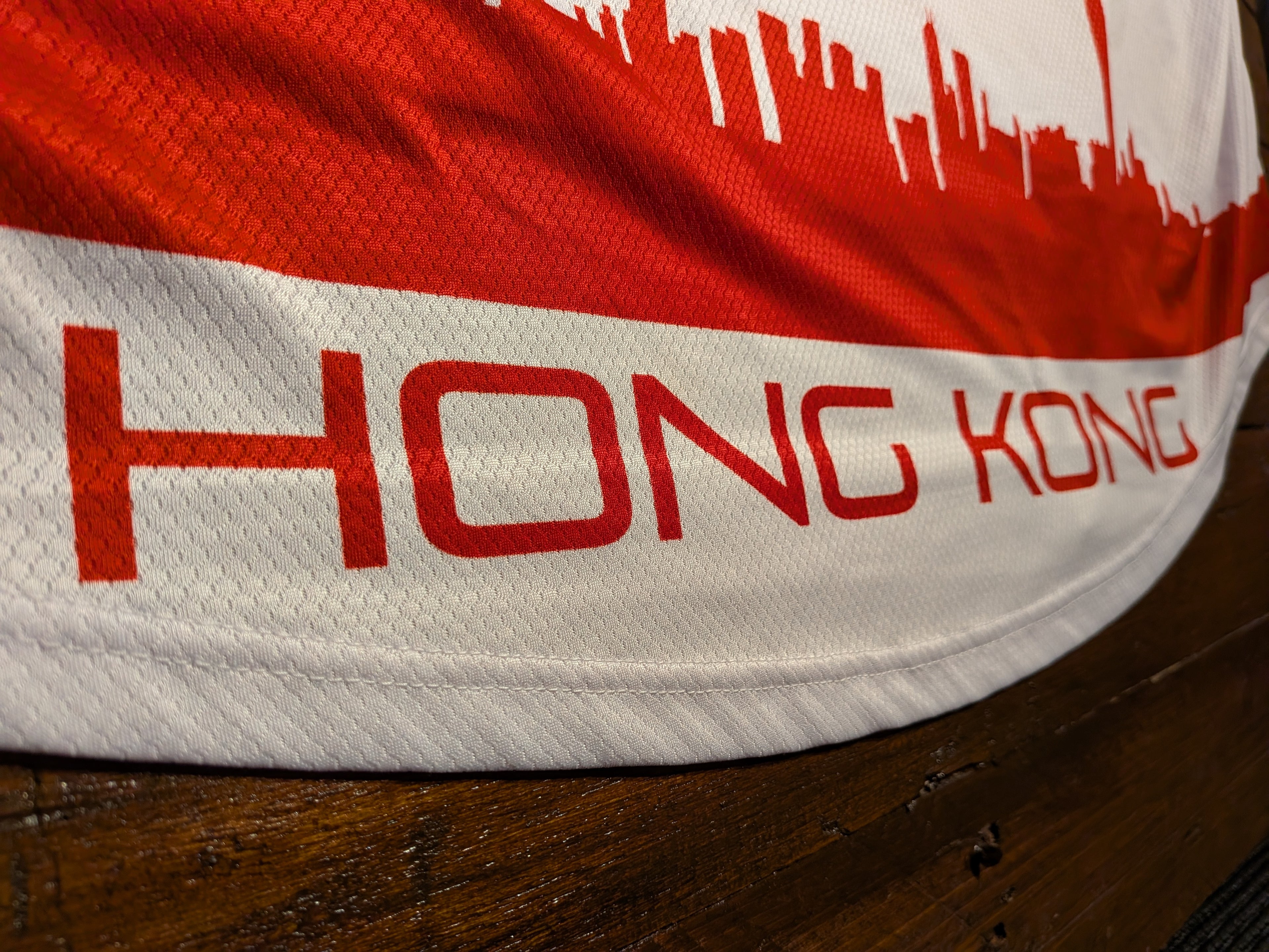 GAME-WORN 2026 Hong Kong Inline Hockey Jersey HO #38 White