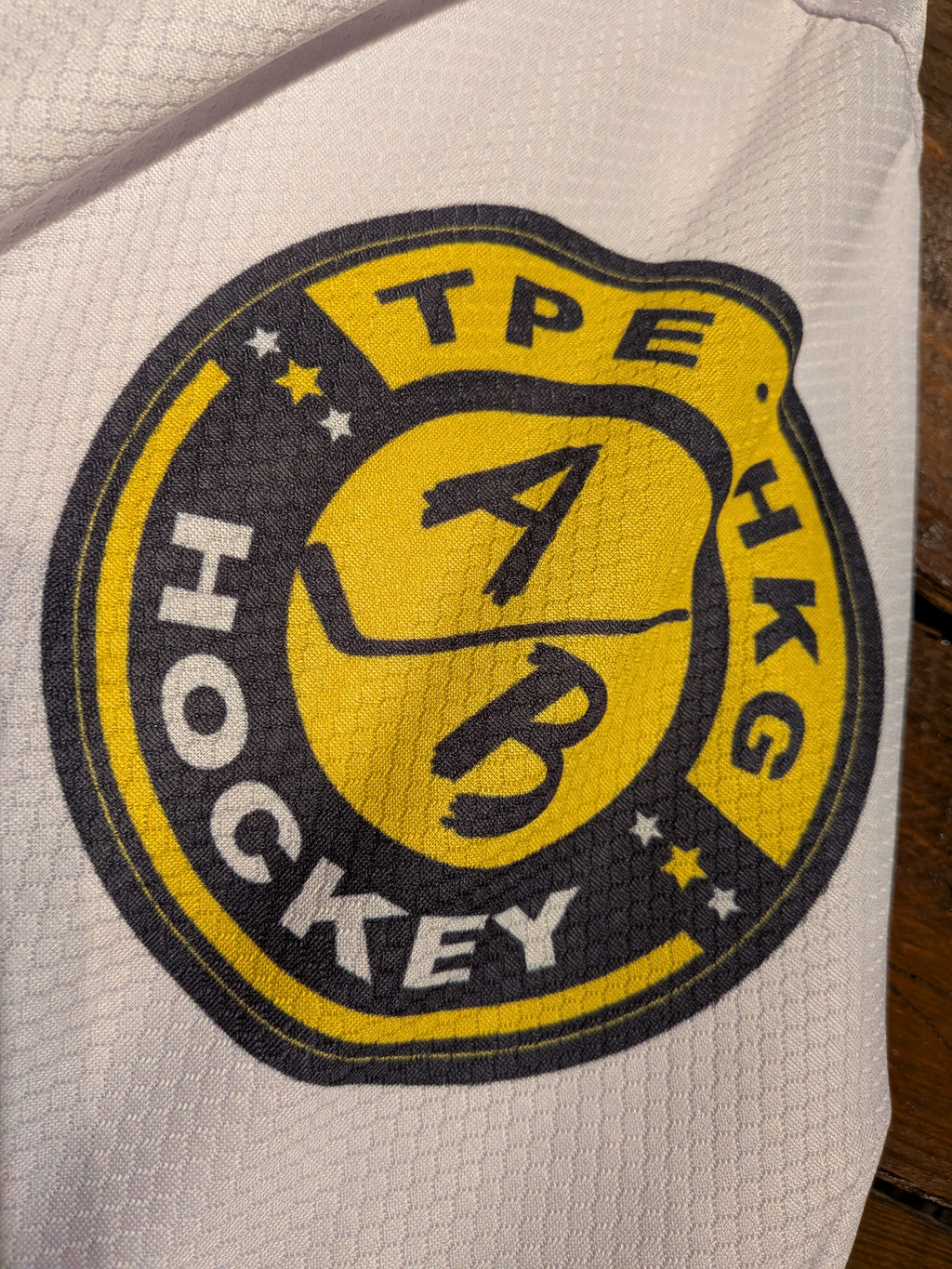 GAME-WORN 2026 Hong Kong Inline Hockey Jersey HO #38 White