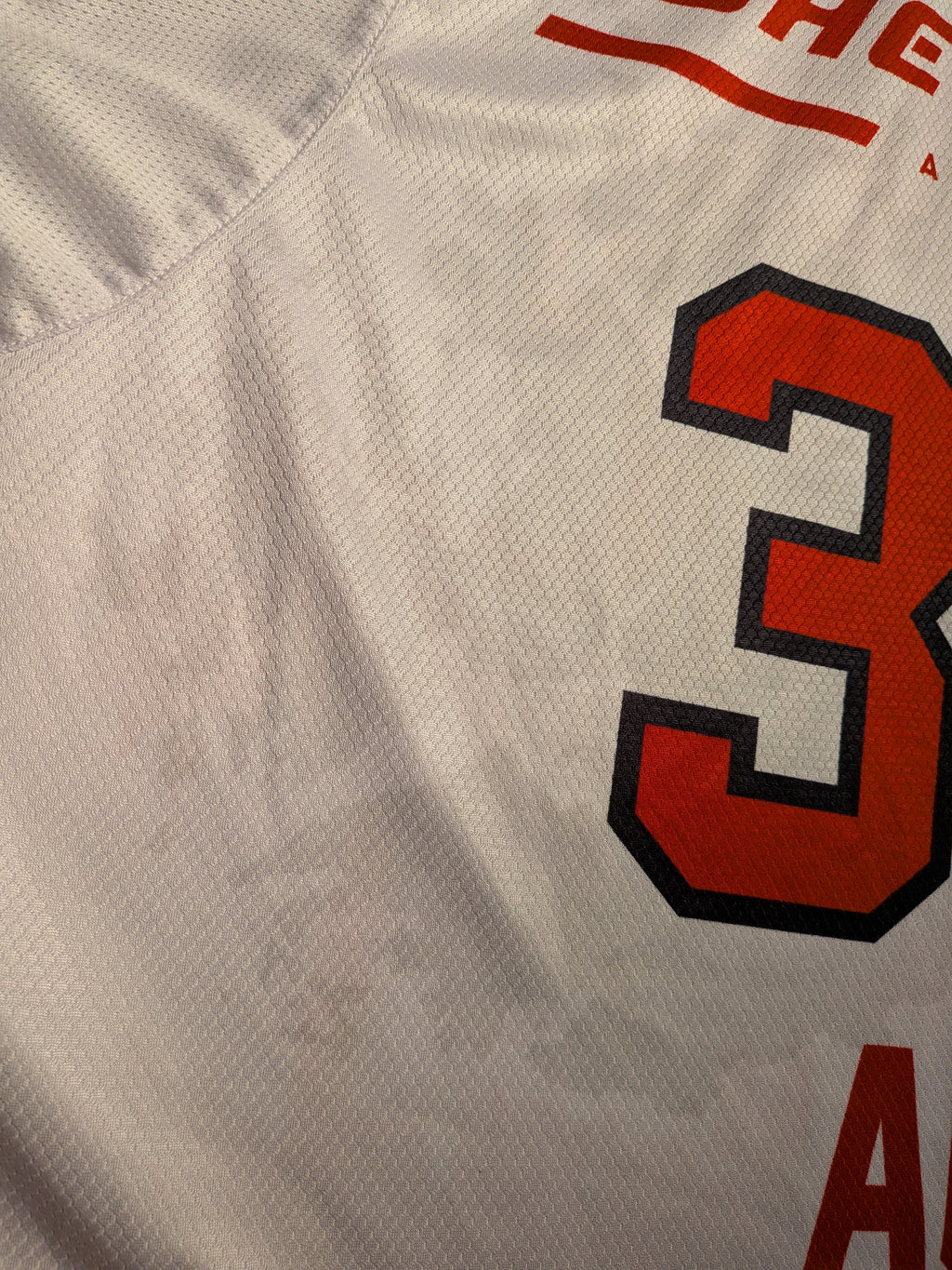 GAME-WORN 2026 Hong Kong Inline Hockey Jersey HO #38 White