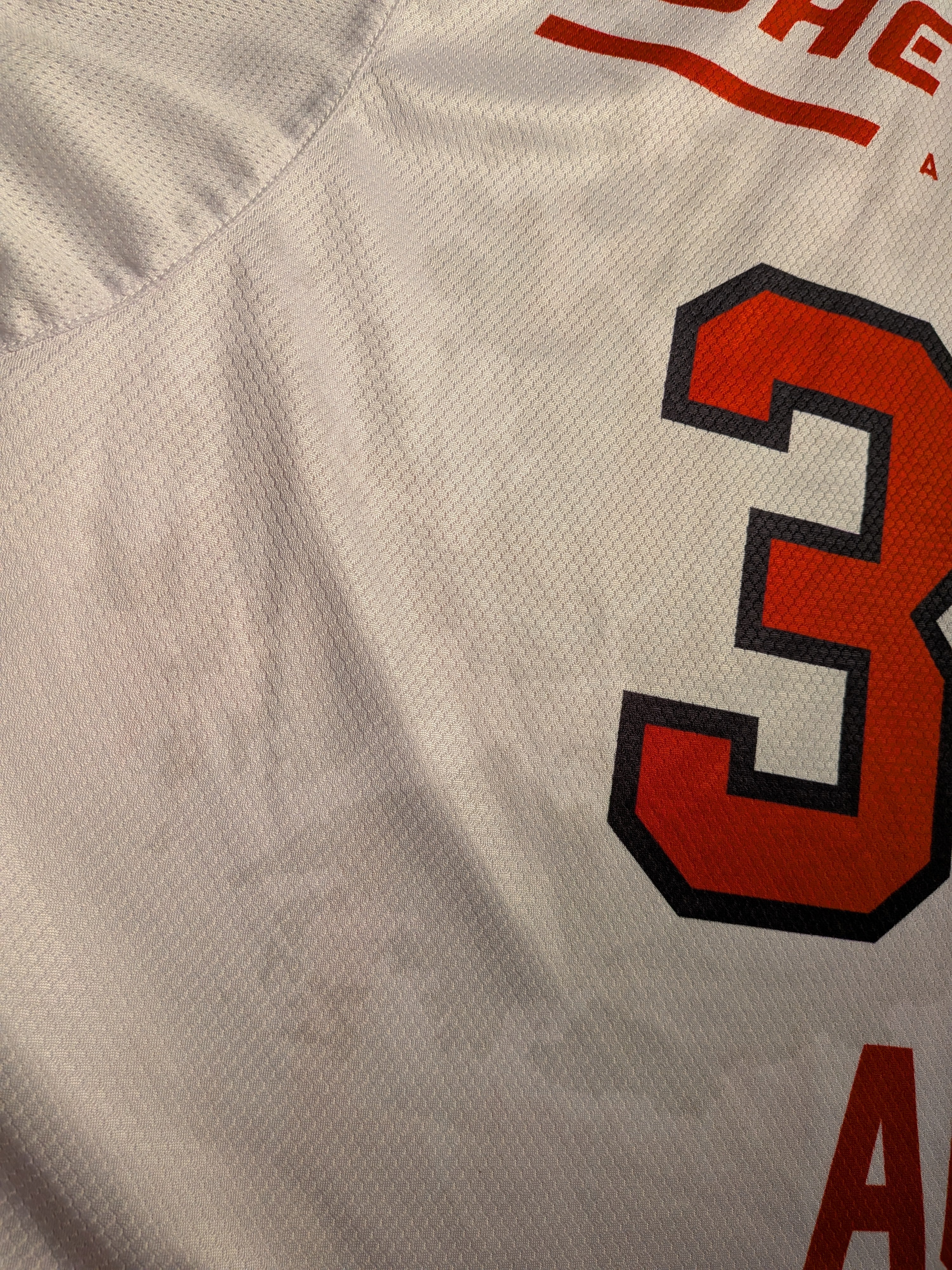 GAME-WORN 2026 Hong Kong Inline Hockey Jersey HO #38 White