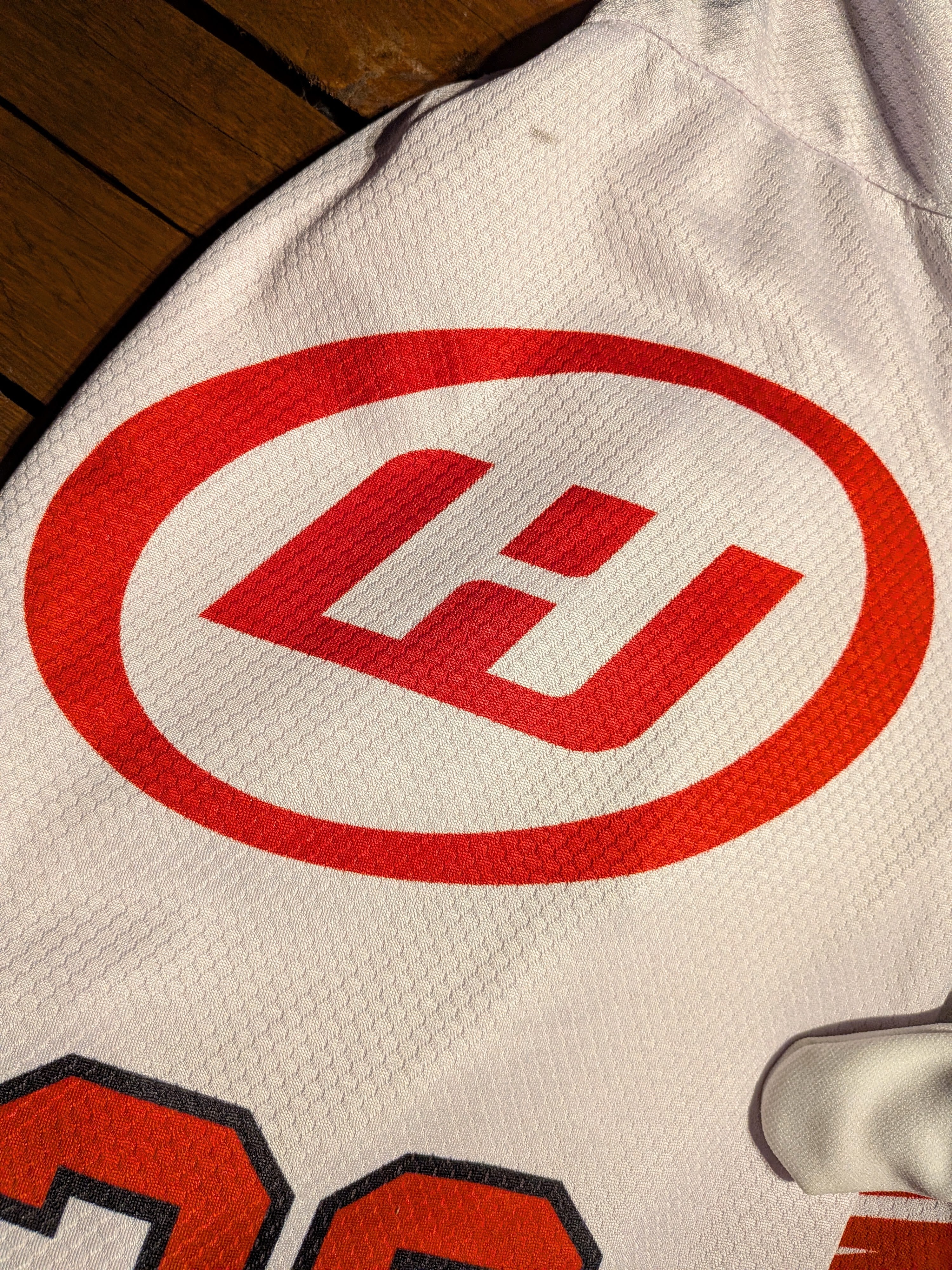 GAME-WORN 2026 Hong Kong Inline Hockey Jersey HO #38 White