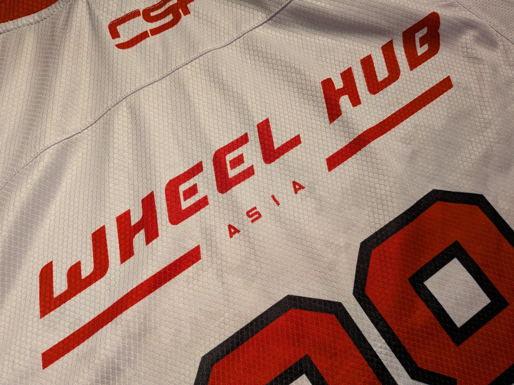 GAME-WORN 2026 Hong Kong Inline Hockey Jersey HO #38 White