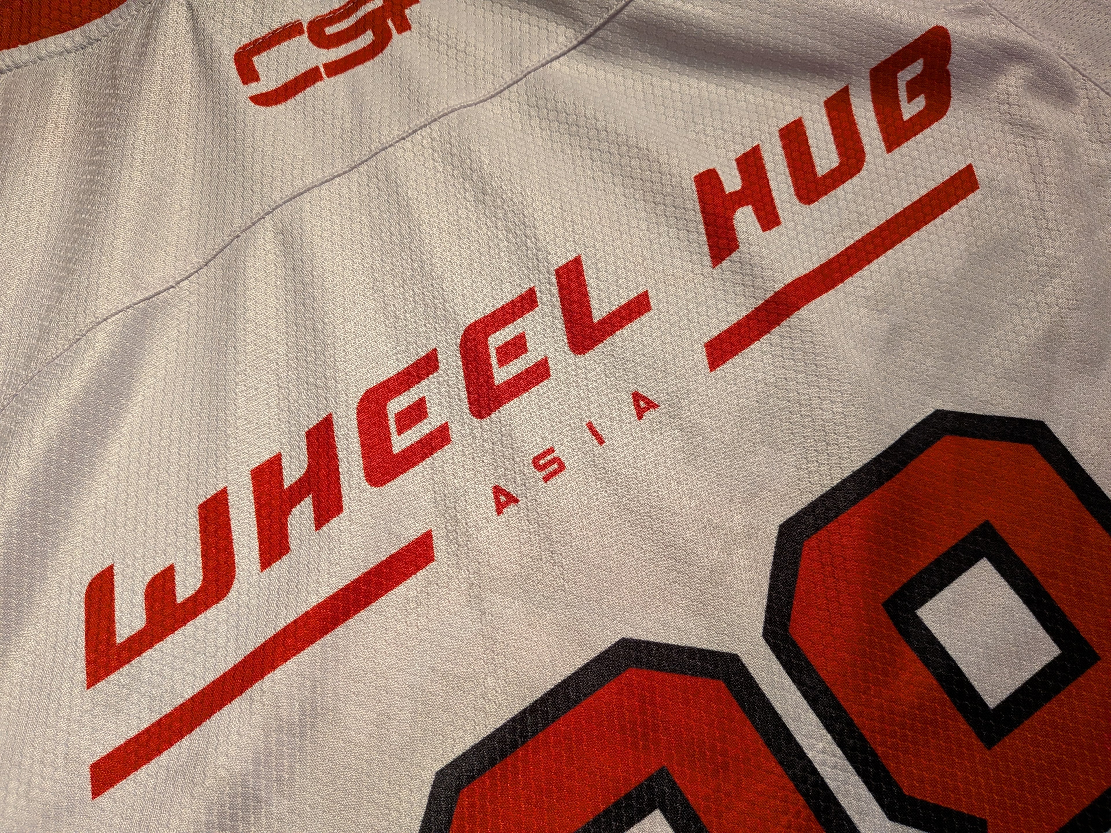 GAME-WORN 2026 Hong Kong Inline Hockey Jersey HO #38 White