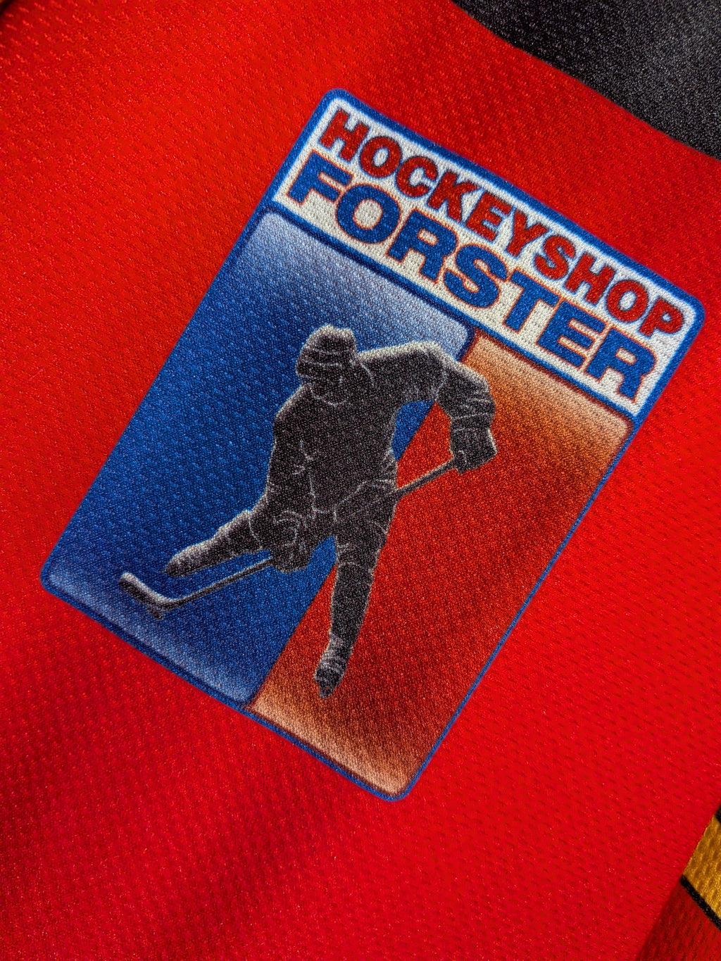 GAME-WORN 2026 Germany Inline Hockey Jersey Hofmann #96 Red