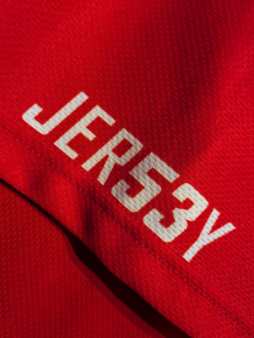 GAME-WORN 2026 Germany Inline Hockey Jersey Hofmann #96 Red
