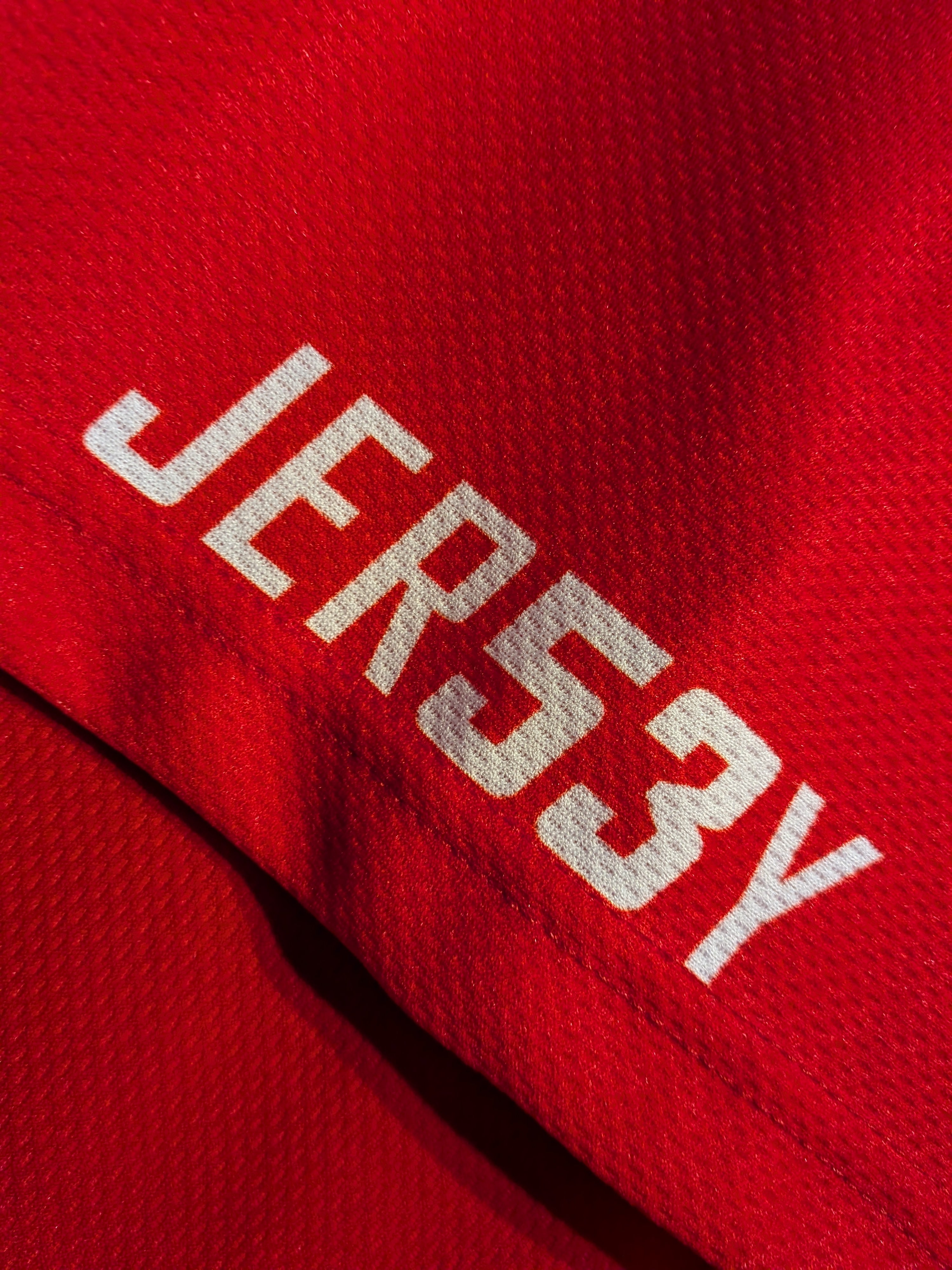 GAME-WORN 2026 Germany Inline Hockey Jersey Hofmann #96 Red