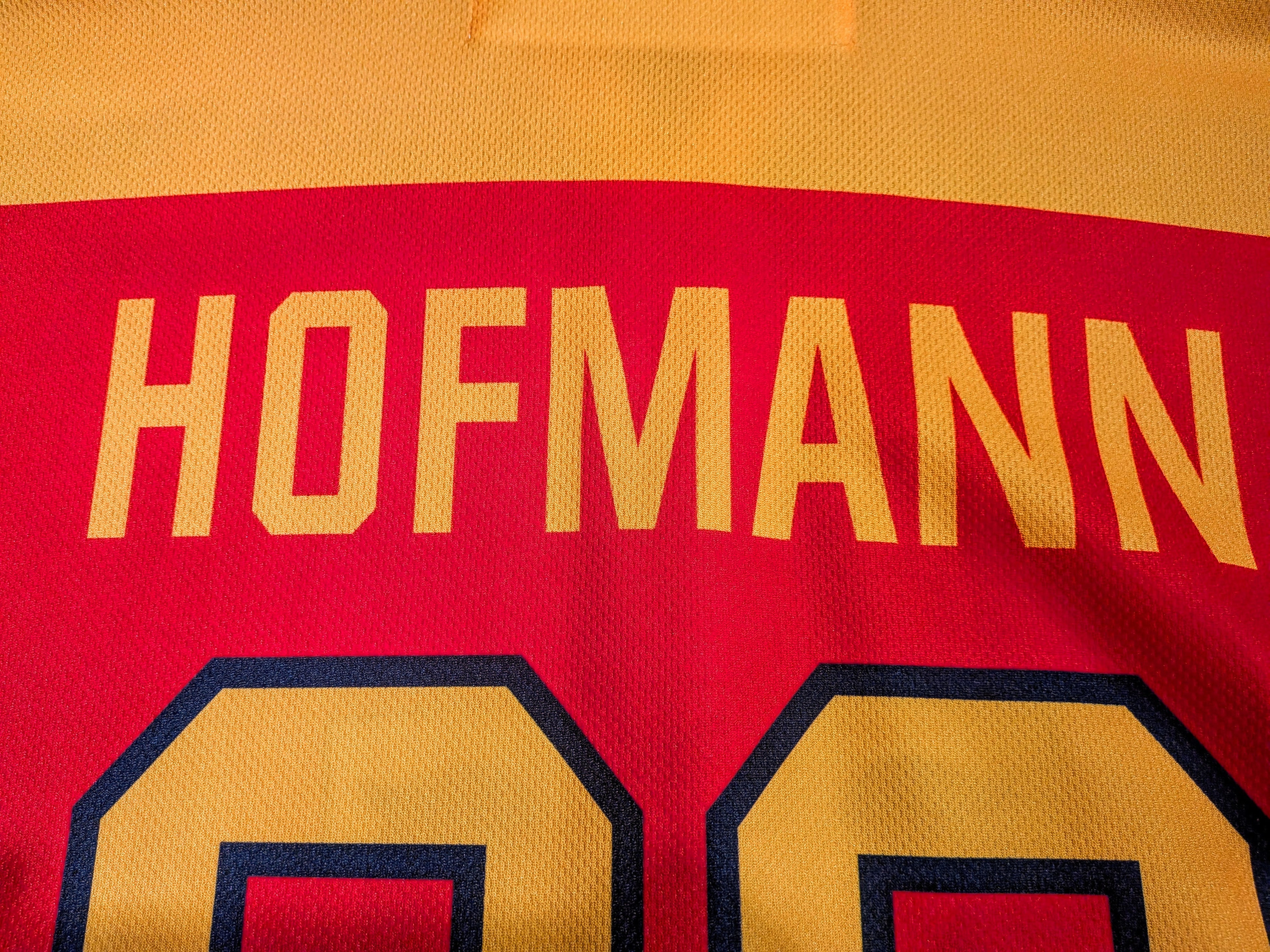 GAME-WORN 2026 Germany Inline Hockey Jersey Hofmann #96 Red