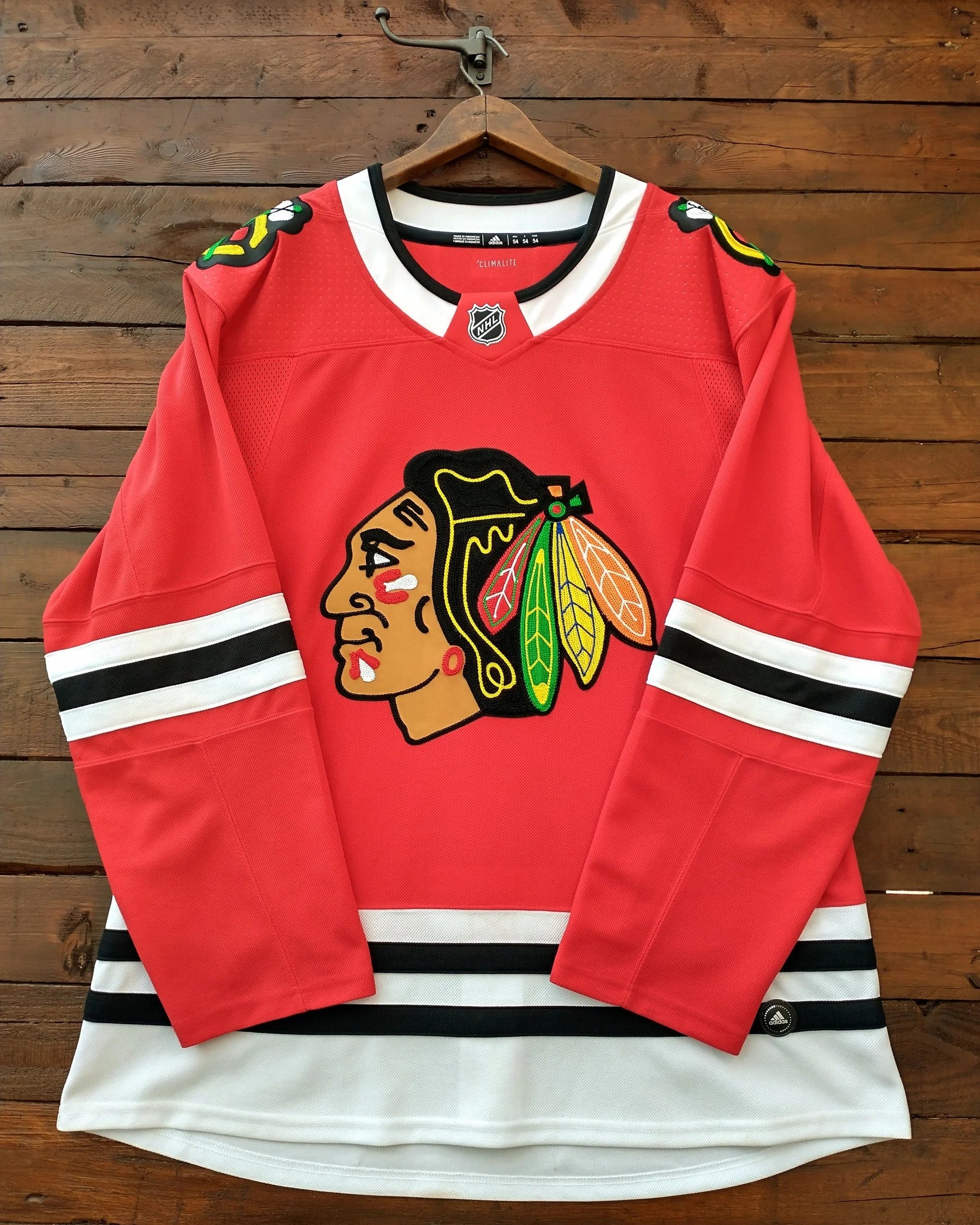 2017-19 Chicago Blackhawks NHL Authentic Adidas Ice Hockey Jersey