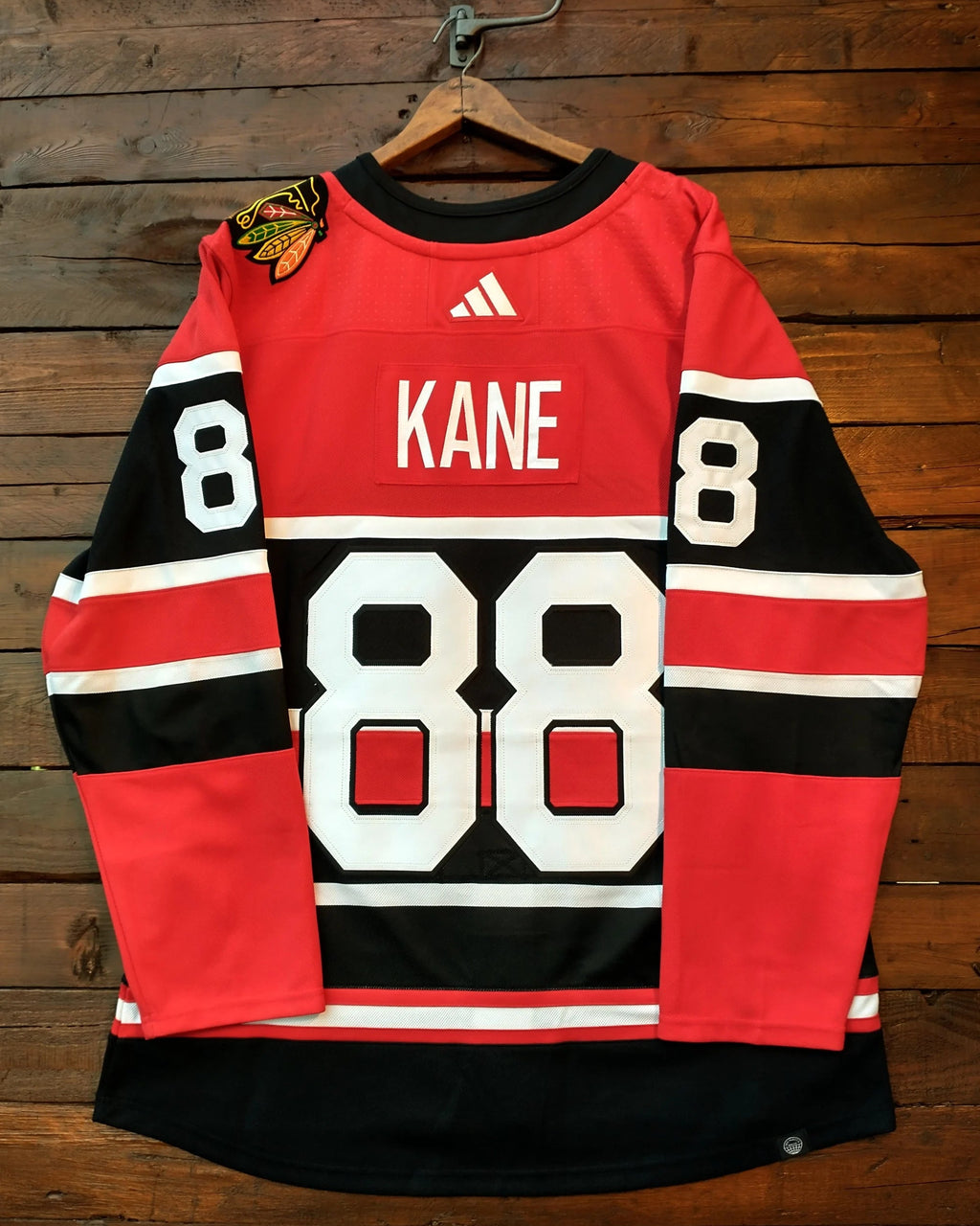 2022-23 Chicago Blackhawks Patrick Kane #88 Reverse Retro Two NHL Authentic Adidas Ice Hockey Jersey