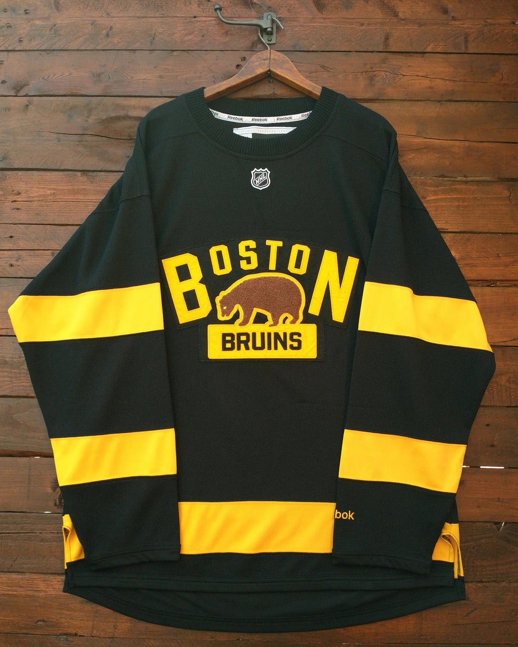 2016 Boston Bruins Winter Classic NHL Reebok Premier Ice Hockey Jersey