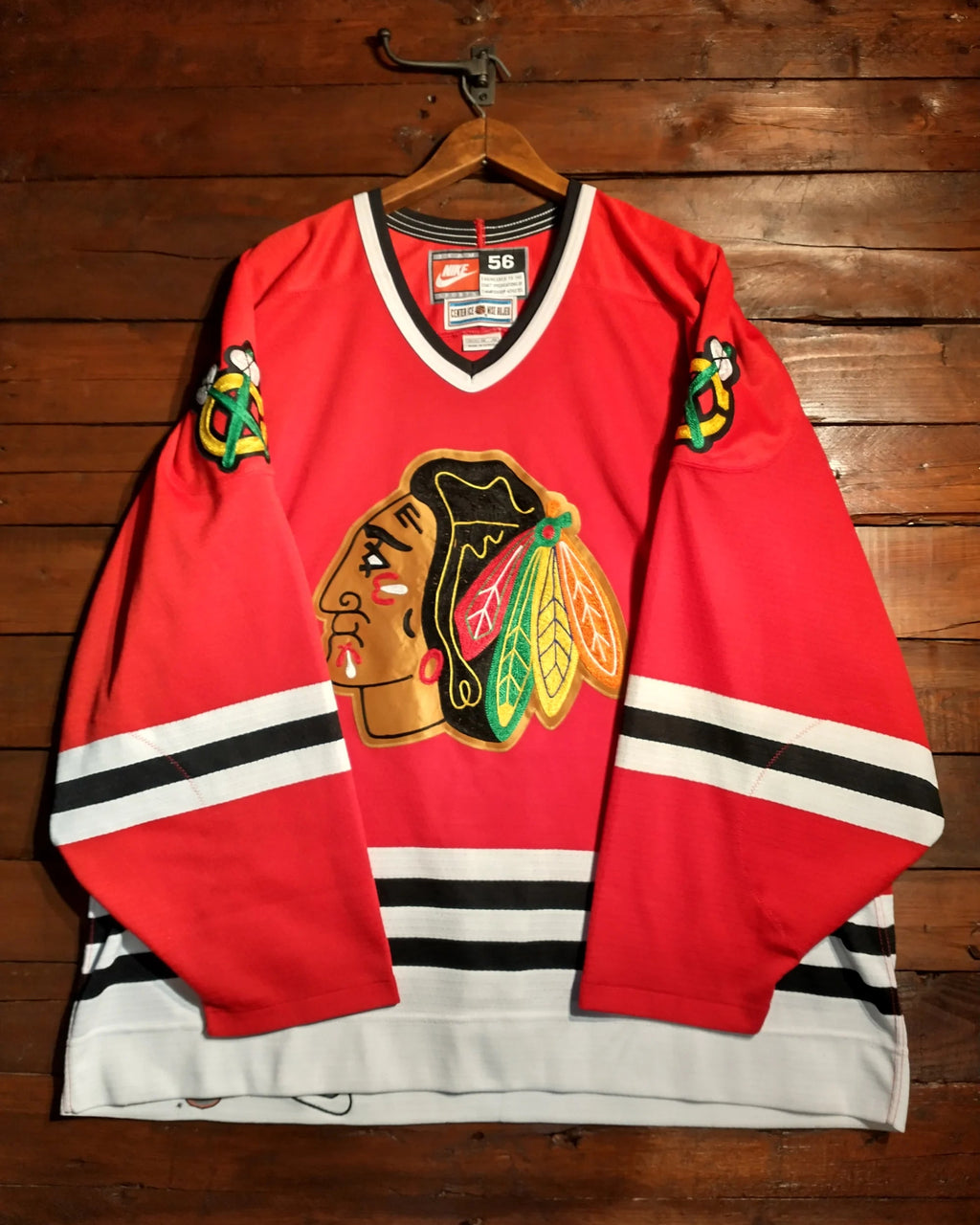 1996-99 Chicago Black Hawks NHL Authentic Ice Hockey Jersey
