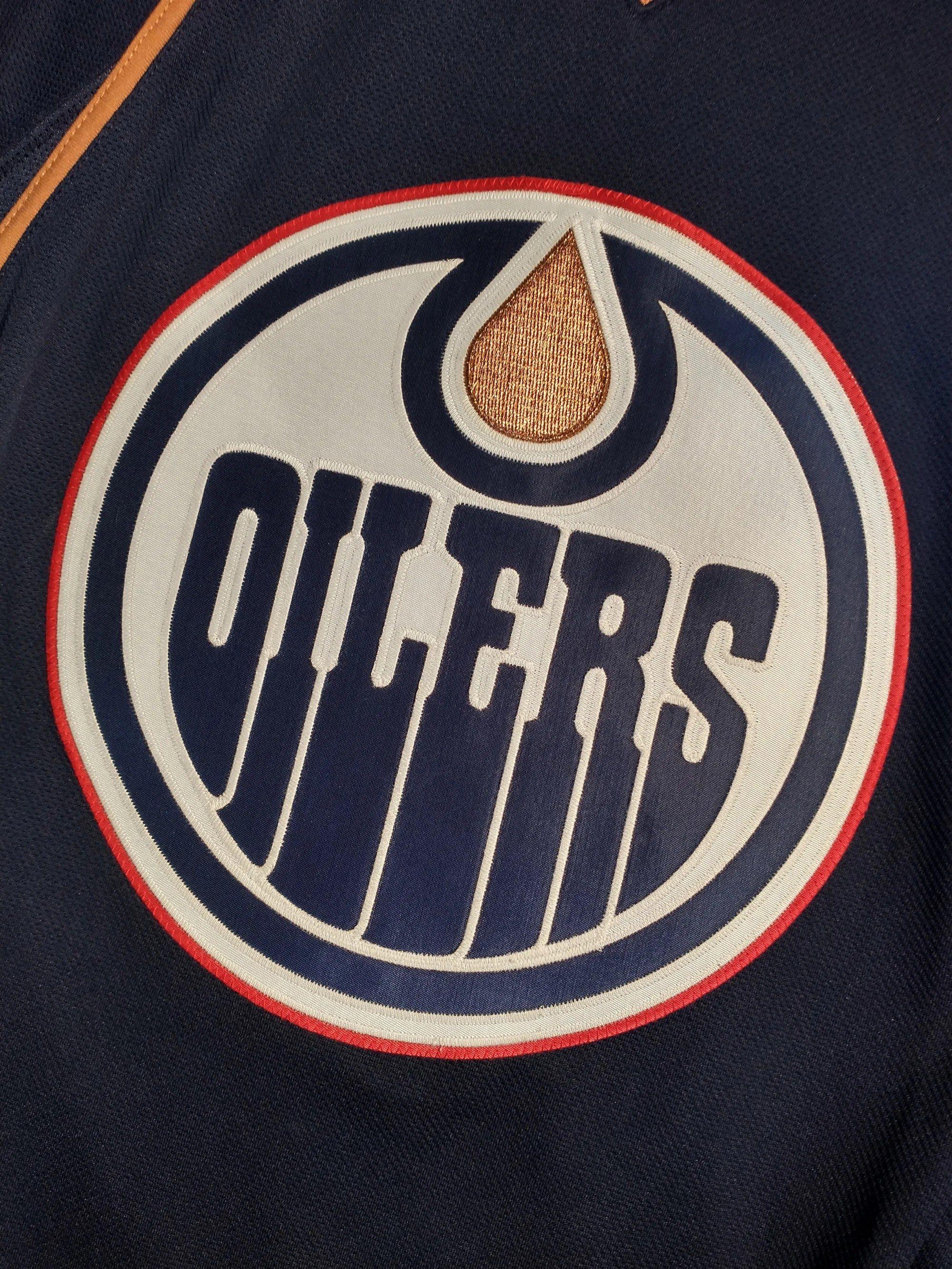 2007-11 Edmonton Oilers NHL Authentic Reebok Ice Hockey Jersey