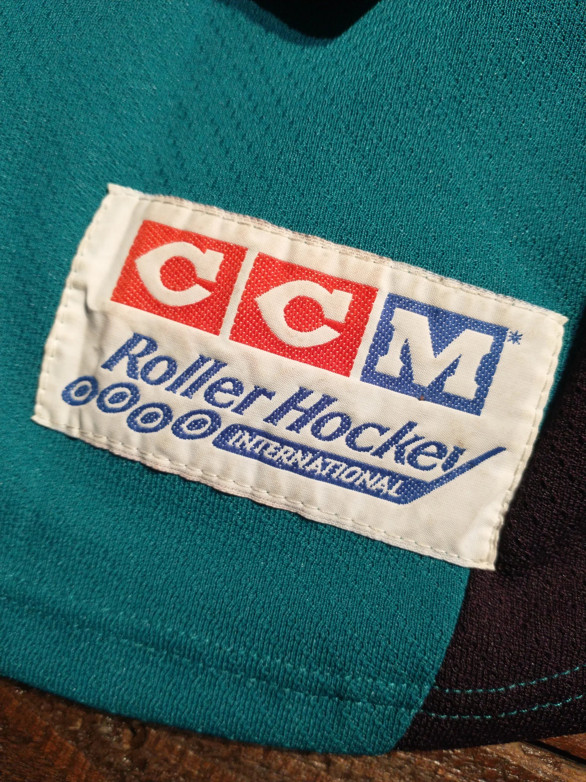 1994 Official Tampa Bay Tritons World Roller Hockey Jersey Official CCM