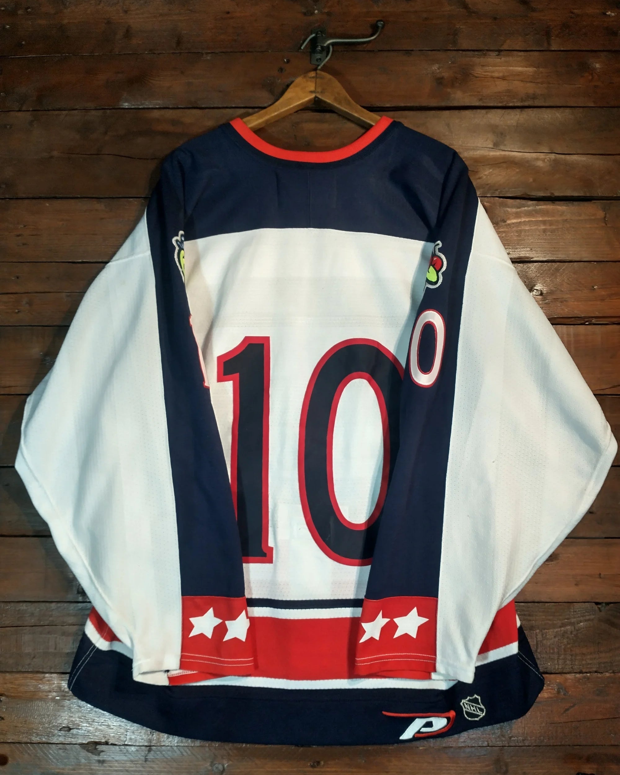 2001-03 Columbus Blue Jackets NHL Authentic Pro Player Ice Hockey Jersey #10