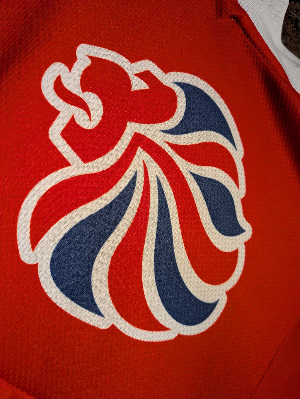 GAME-WORN 2025 Great Britain Inline Hockey Jersey KNOCK #30