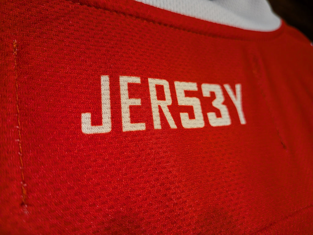 GAME-WORN 2025 Great Britain Inline Hockey Jersey KNOCK #30
