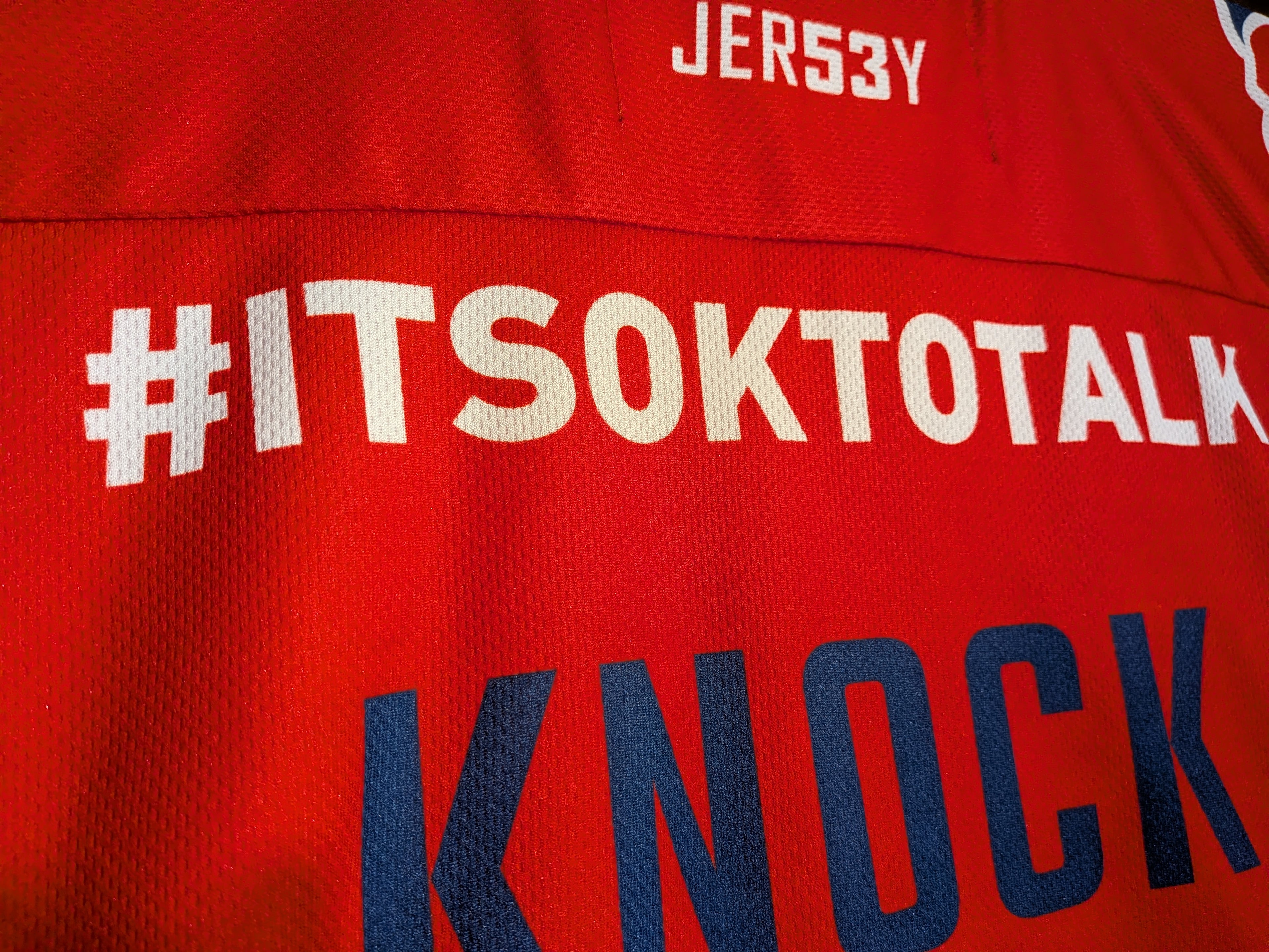 GAME-WORN 2025 Great Britain Inline Hockey Jersey KNOCK #30
