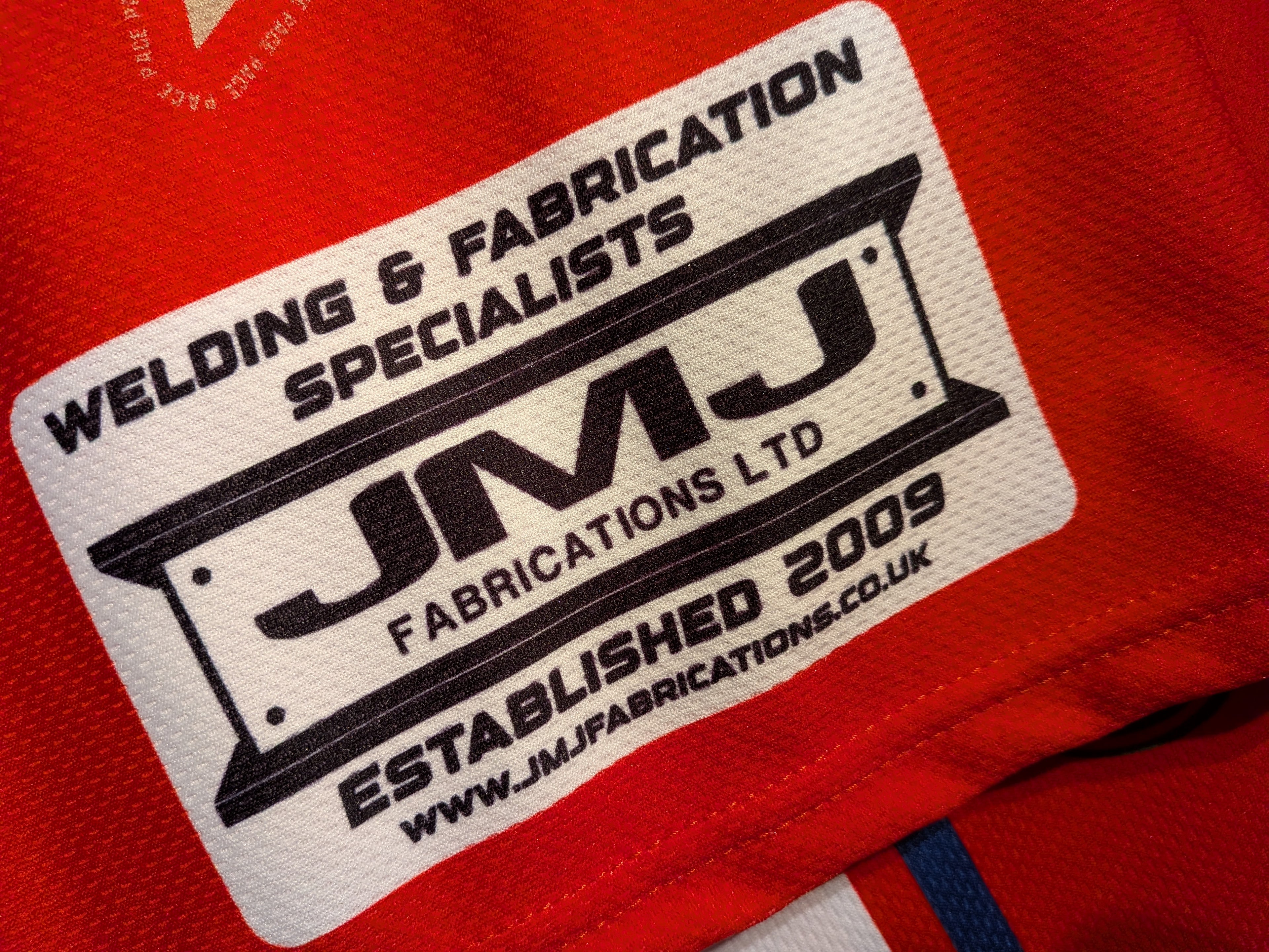 GAME-WORN 2025 Great Britain Inline Hockey Jersey KNOCK #30