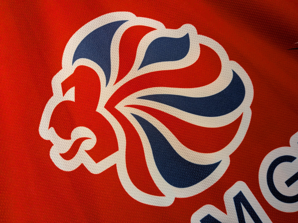 GAME-WORN 2025 Great Britain Inline Hockey Jersey KNOCK #30