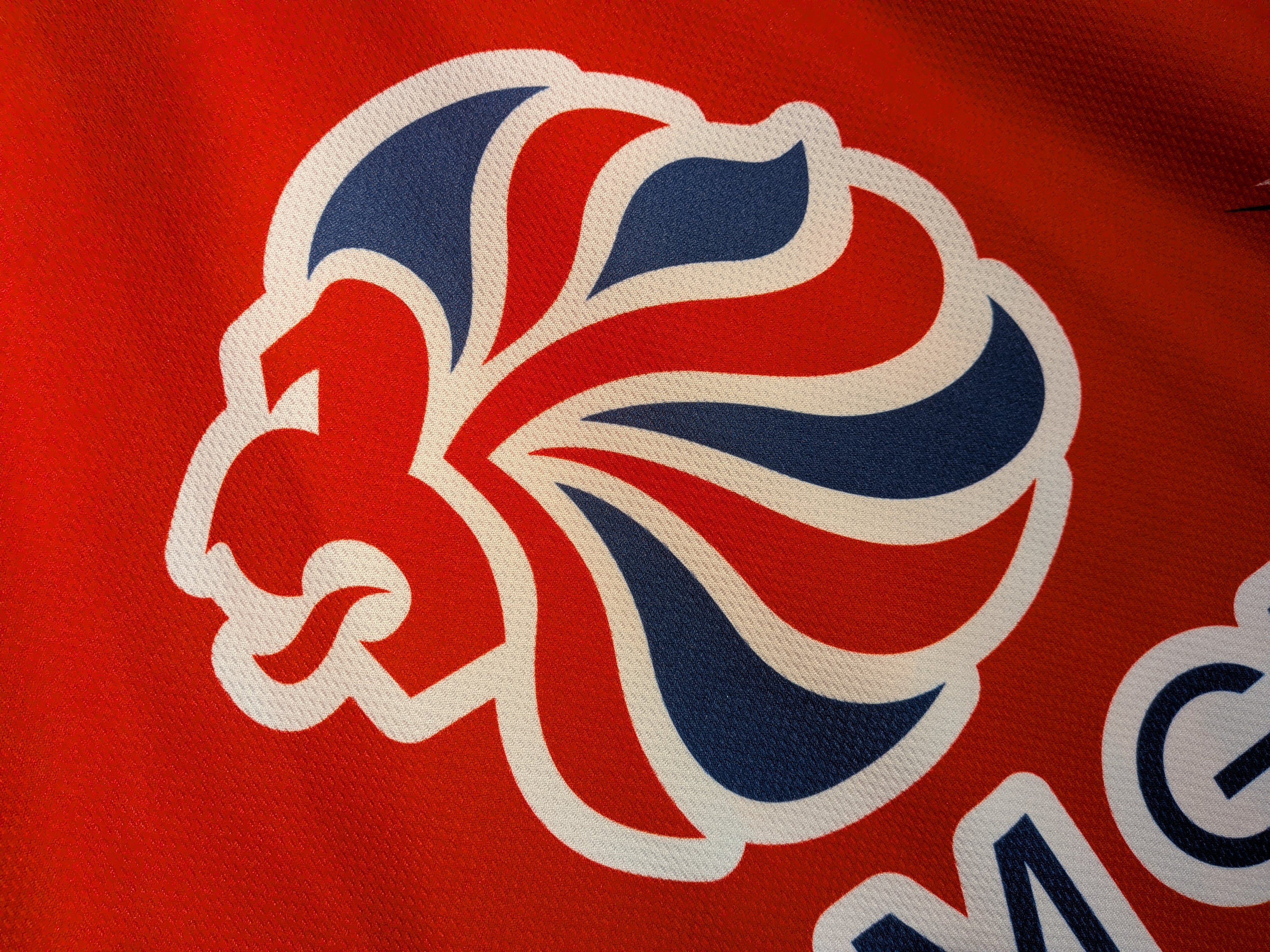 GAME-WORN 2025 Great Britain Inline Hockey Jersey KNOCK #30