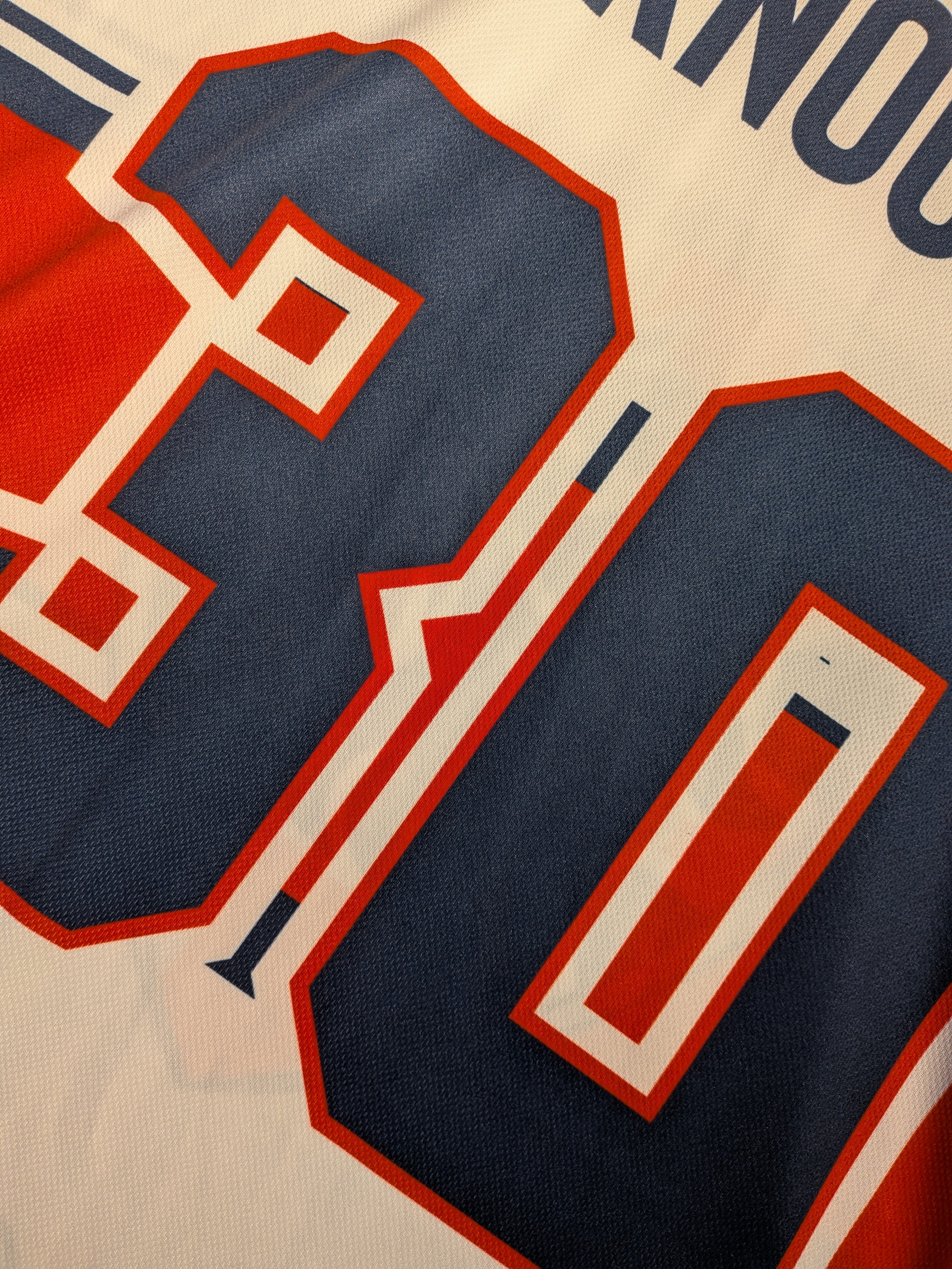 GAME-WORN 2026 Great Britain Inline Hockey Jersey KNOCK #30 White