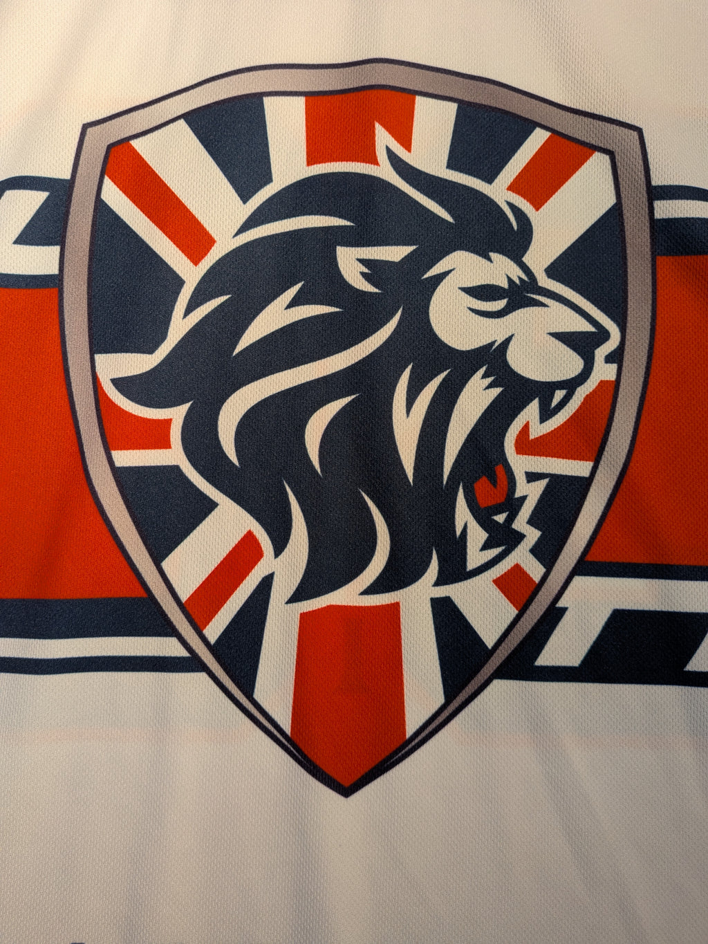 GAME-WORN 2026 Great Britain Inline Hockey Jersey KNOCK #30 White