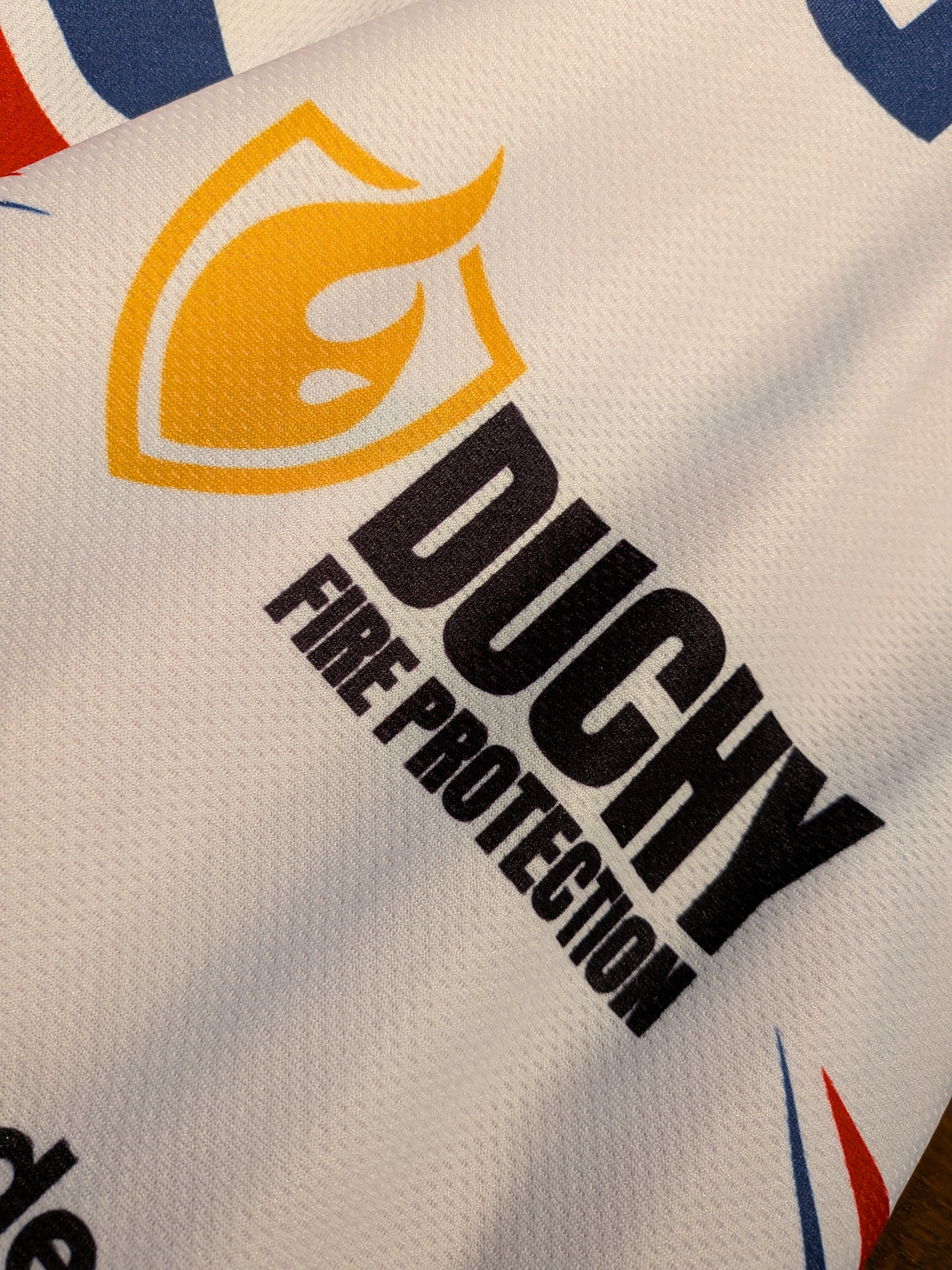 GAME-WORN 2025 Great Britain Inline Hockey Jersey KNOCK #30 White
