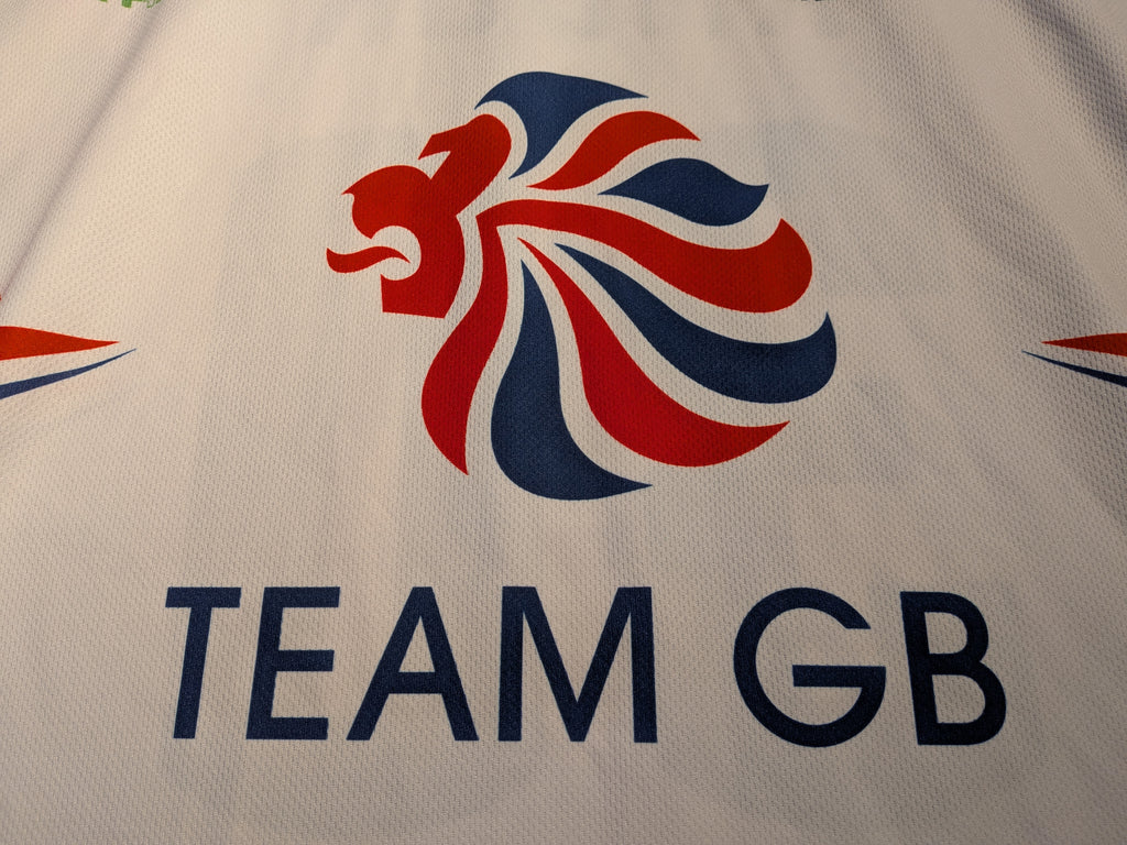 GAME-WORN 2025 Great Britain Inline Hockey Jersey KNOCK #30 White