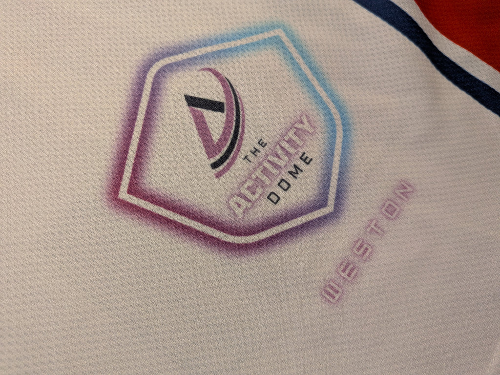GAME-WORN 2025 Great Britain Inline Hockey Jersey KNOCK #30 White