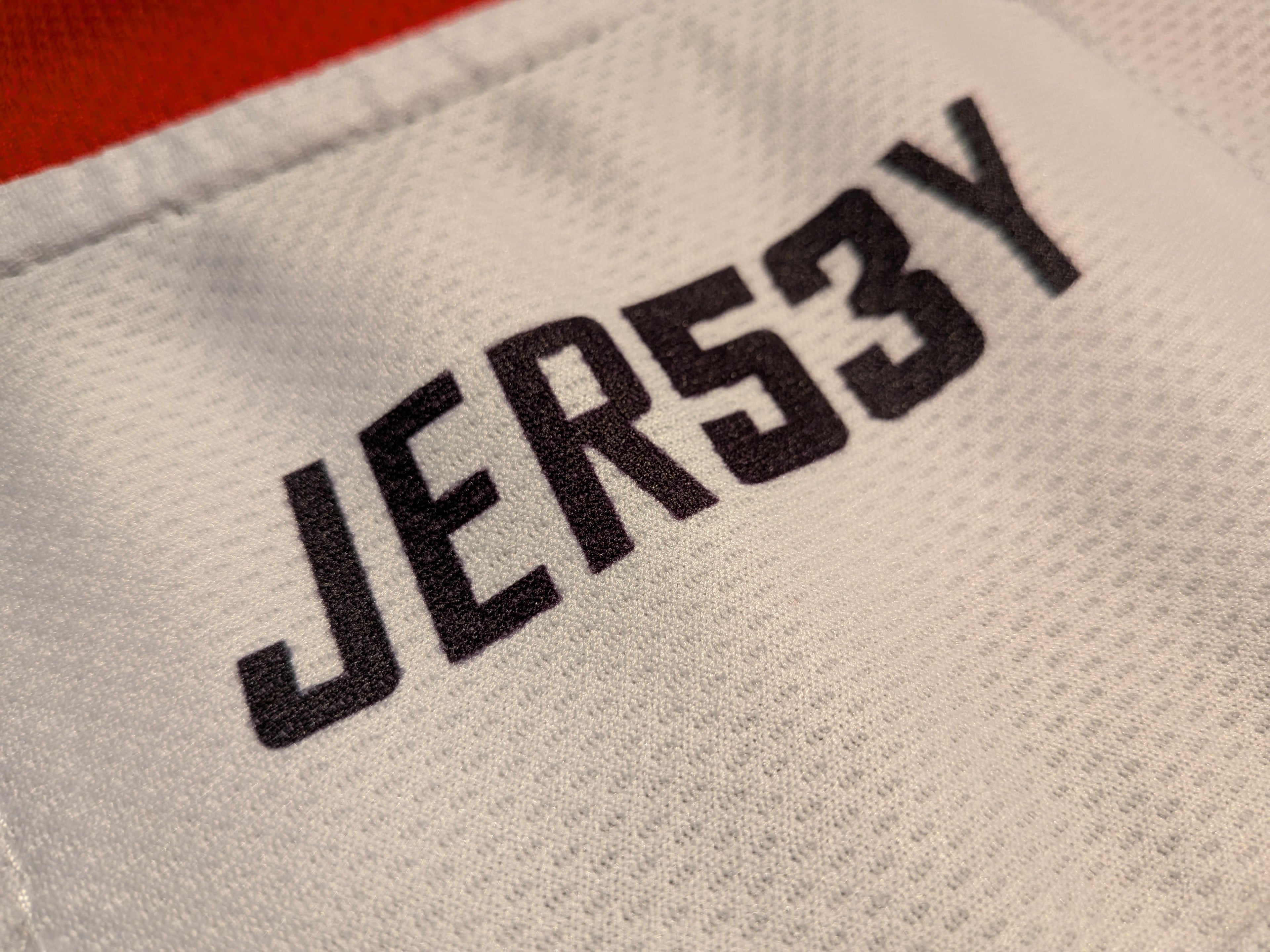 GAME-WORN 2025 Great Britain Inline Hockey Jersey KNOCK #30 White