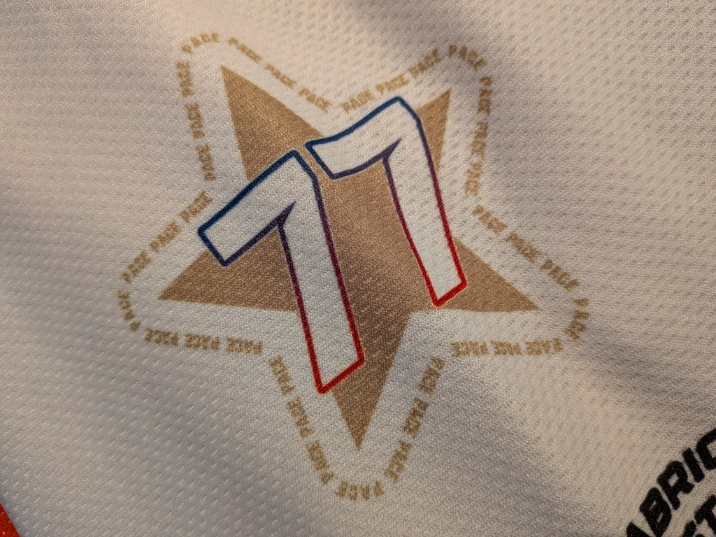 GAME-WORN 2025 Great Britain Inline Hockey Jersey KNOCK #30 White