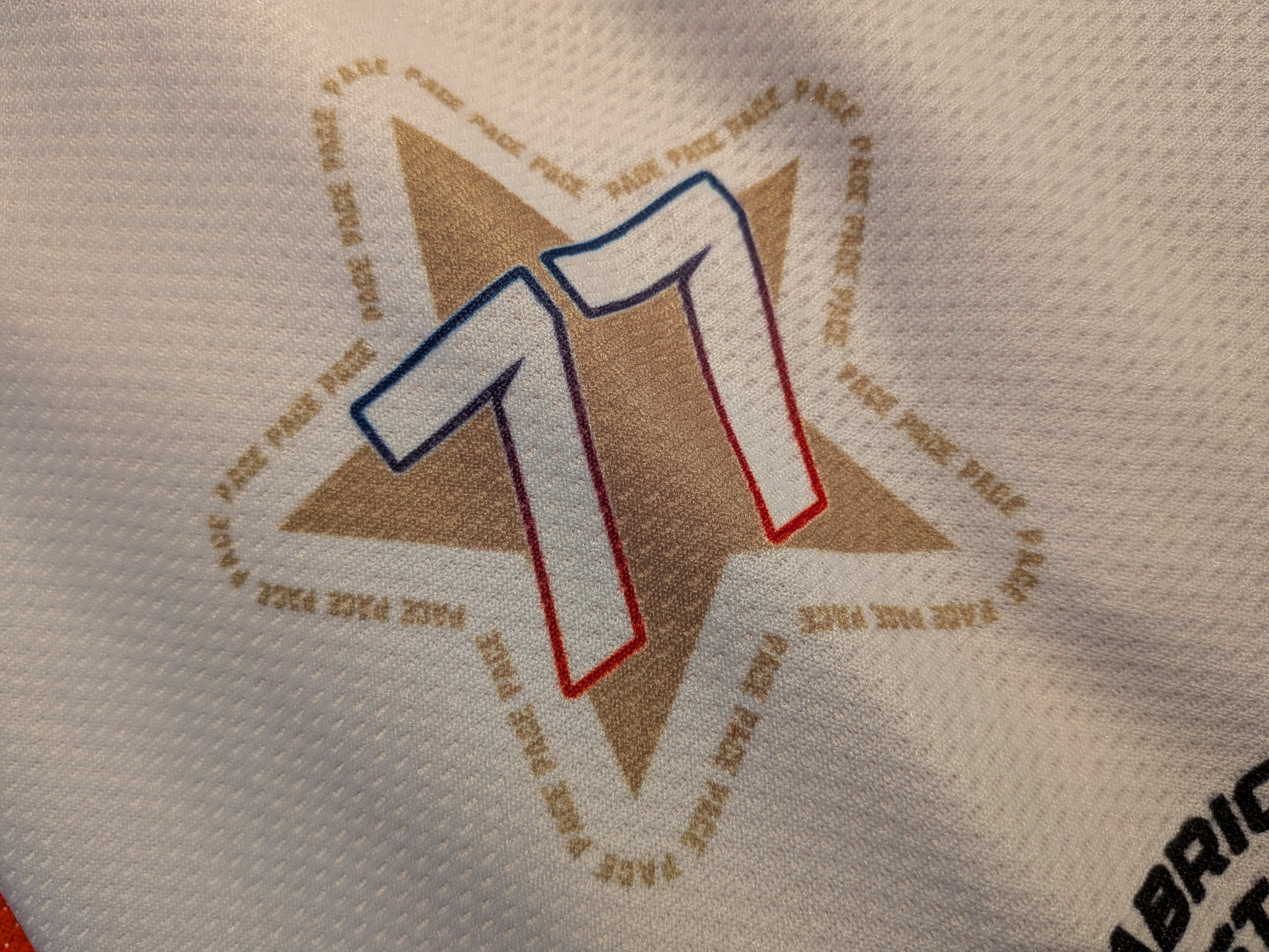 GAME-WORN 2025 Great Britain Inline Hockey Jersey KNOCK #30 White