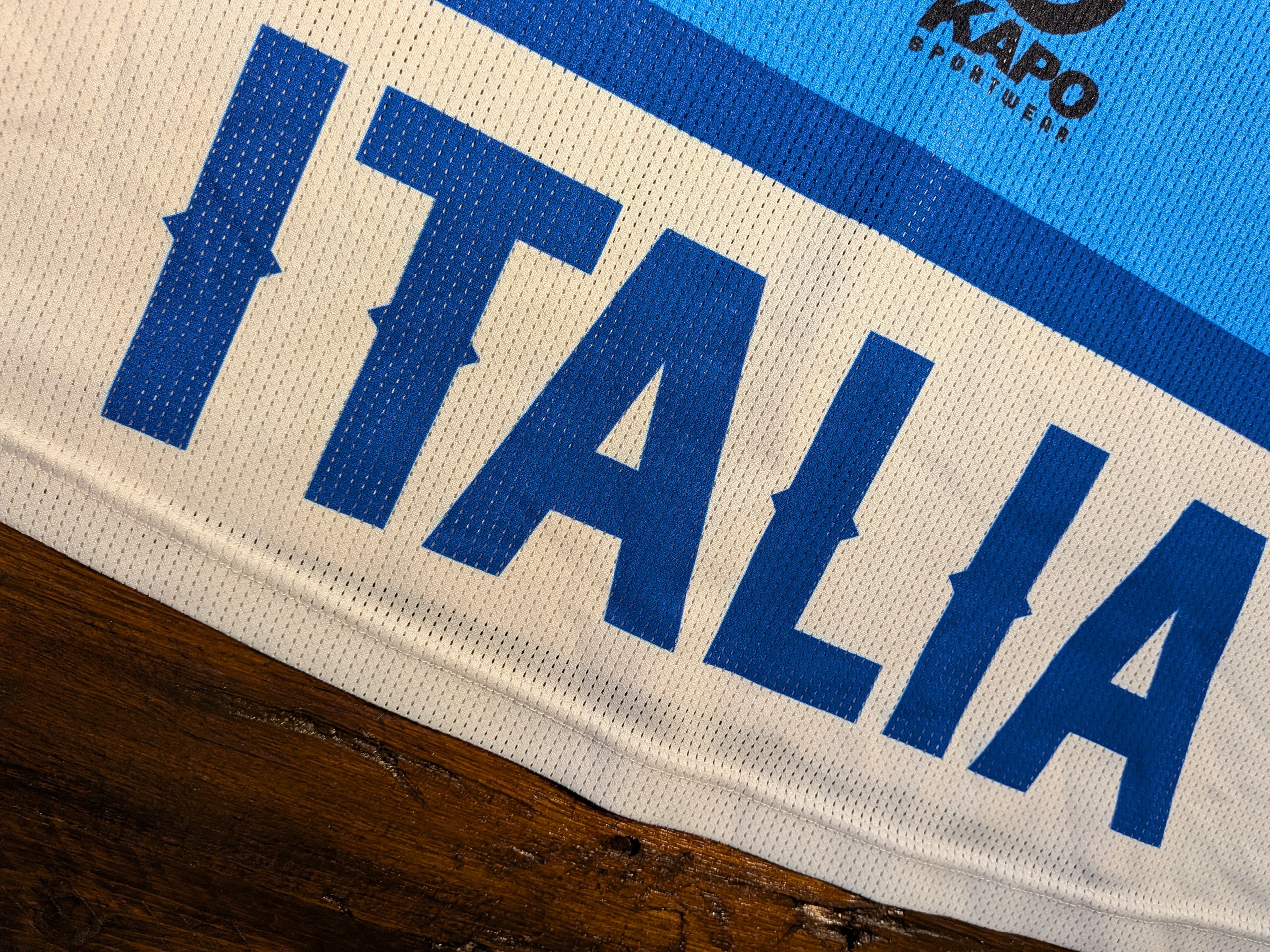 GAME-WORN 2023 Italy Inline Hockey Jersey PONTOROSSO #98