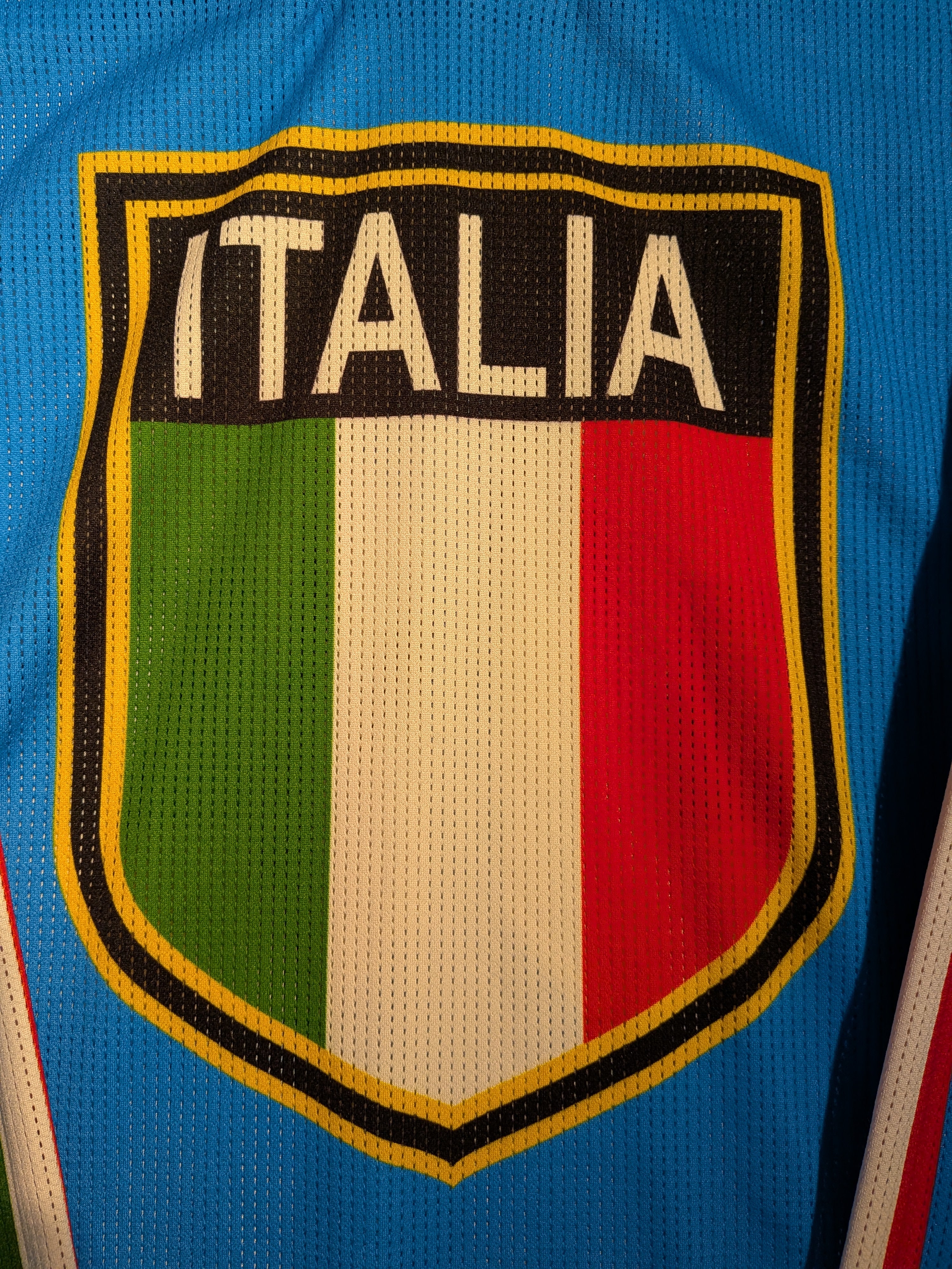 GAME-WORN 2023 Italy Inline Hockey Jersey PONTOROSSO #98