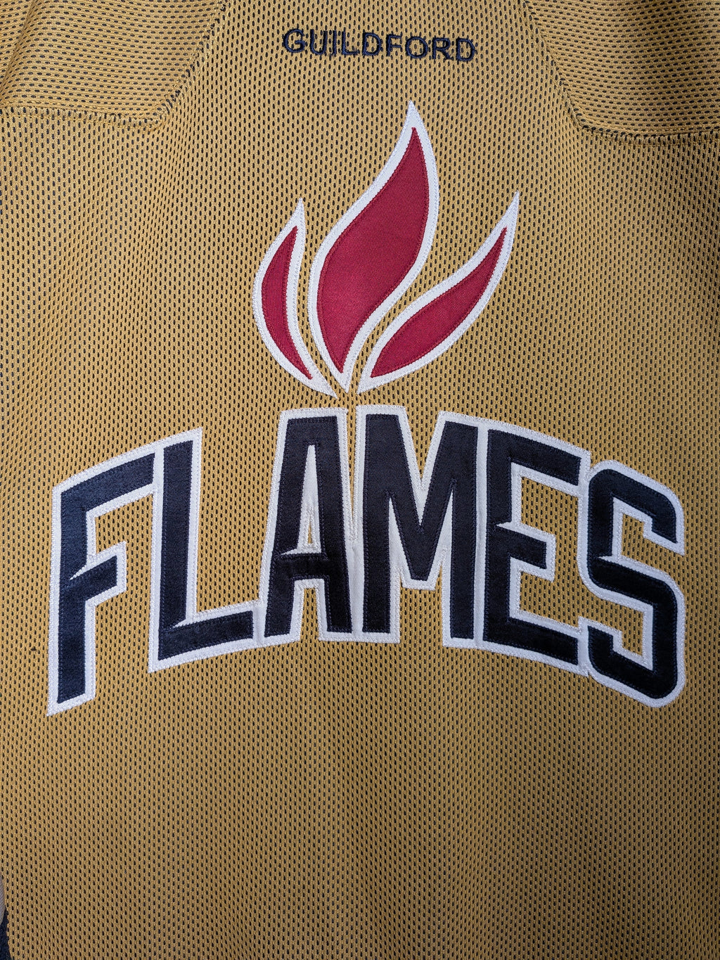 2002-03 Guildford Flames Ice Hockey Third Jersey Launch #77 Ricky Skene