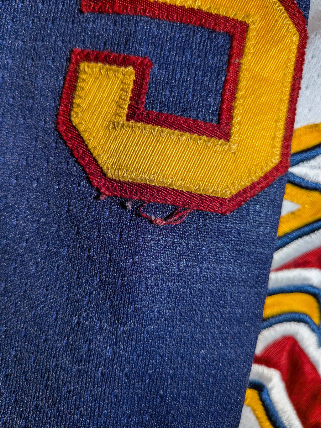 GAME-WORN 2013-14 Guildford Flames Ice Hockey Jersey #55 Ricky Skene