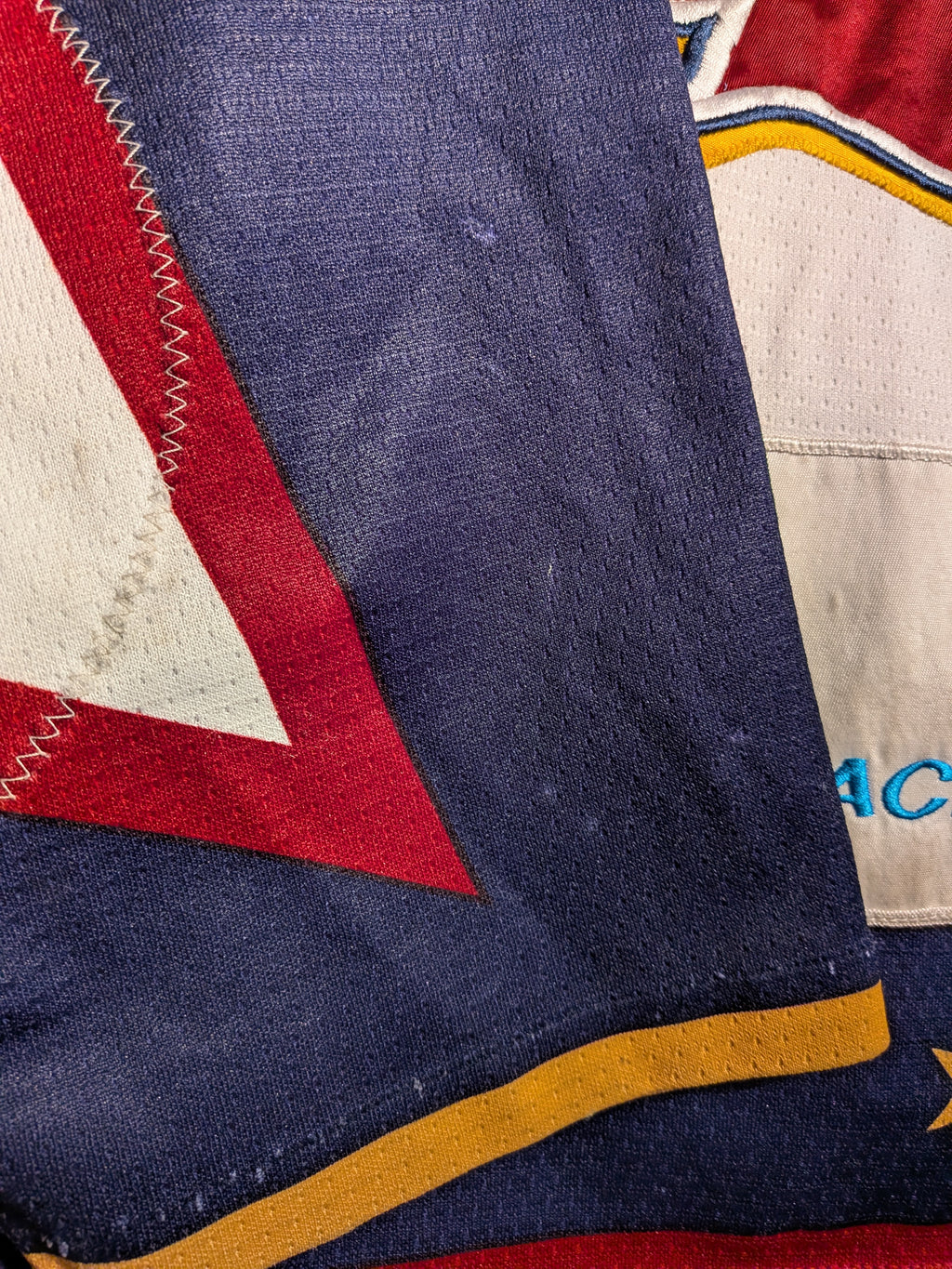 GAME-WORN 2013-14 Guildford Flames Ice Hockey Jersey #55 Ricky Skene