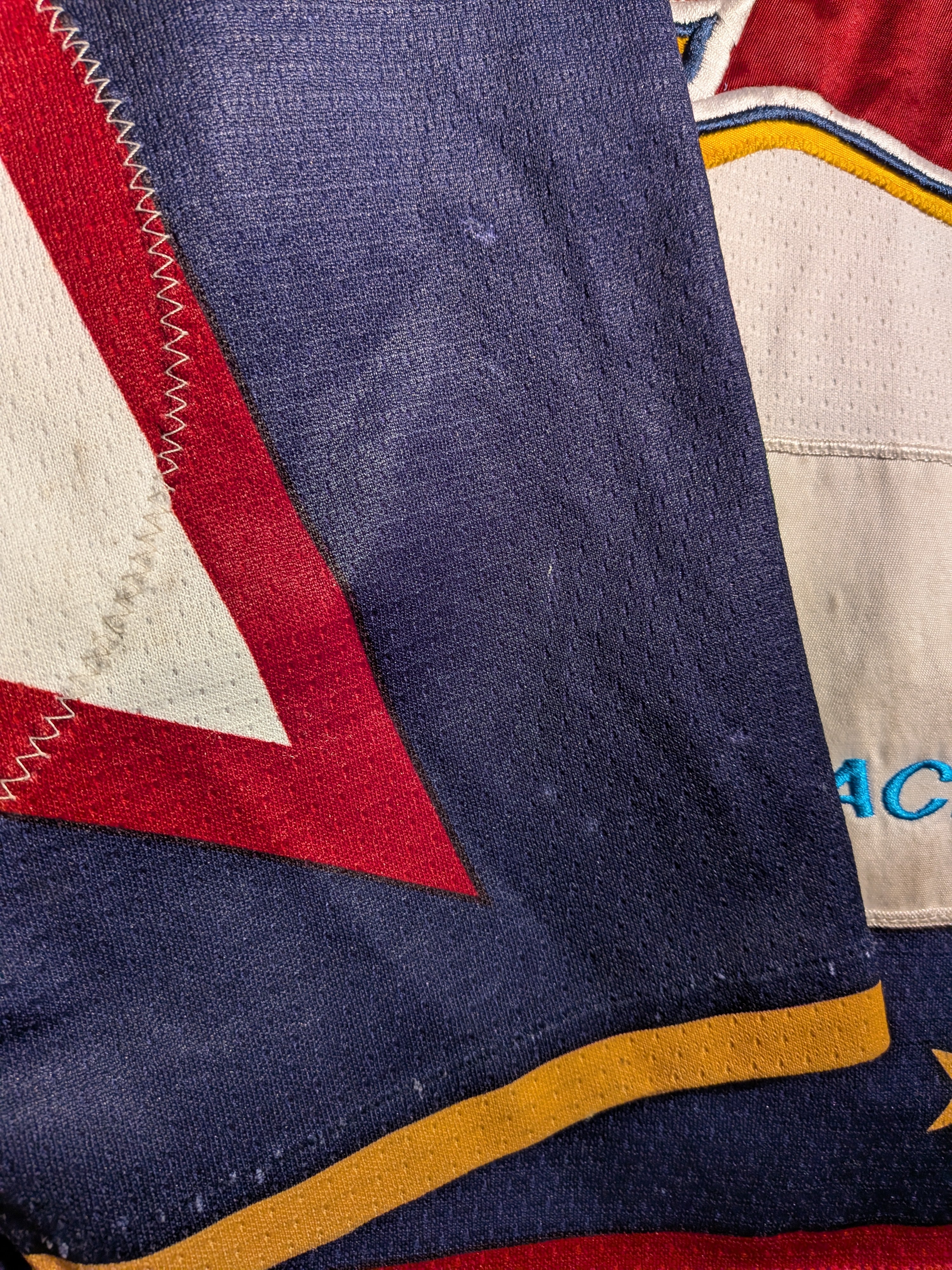 GAME-WORN 2013-14 Guildford Flames Ice Hockey Jersey #55 Ricky Skene