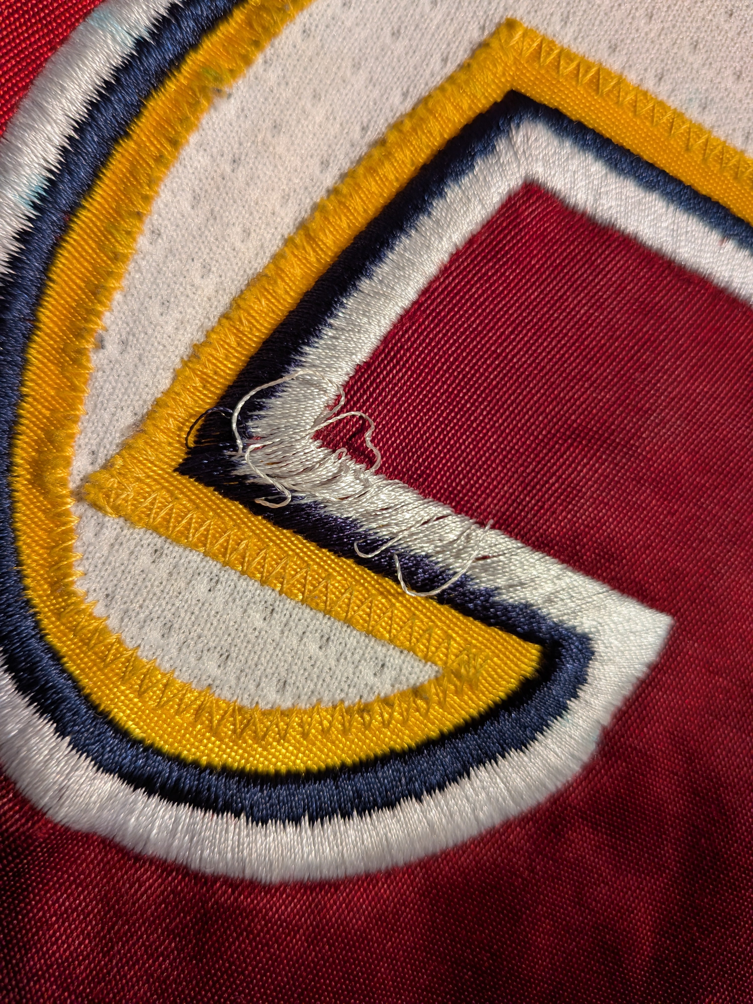 GAME-WORN 2013-14 Guildford Flames Ice Hockey Jersey #55 Ricky Skene