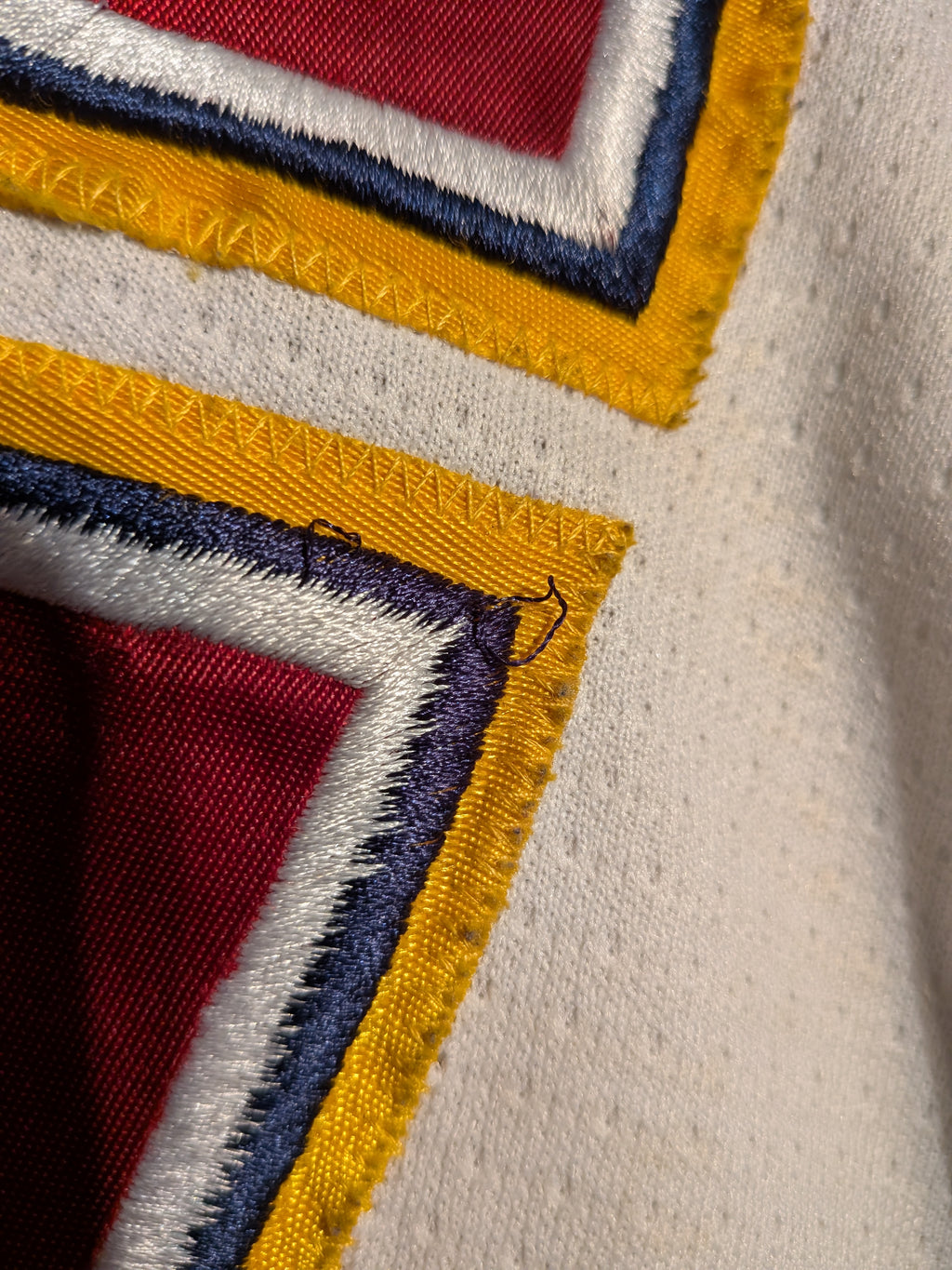 GAME-WORN 2013-14 Guildford Flames Ice Hockey Jersey #55 Ricky Skene