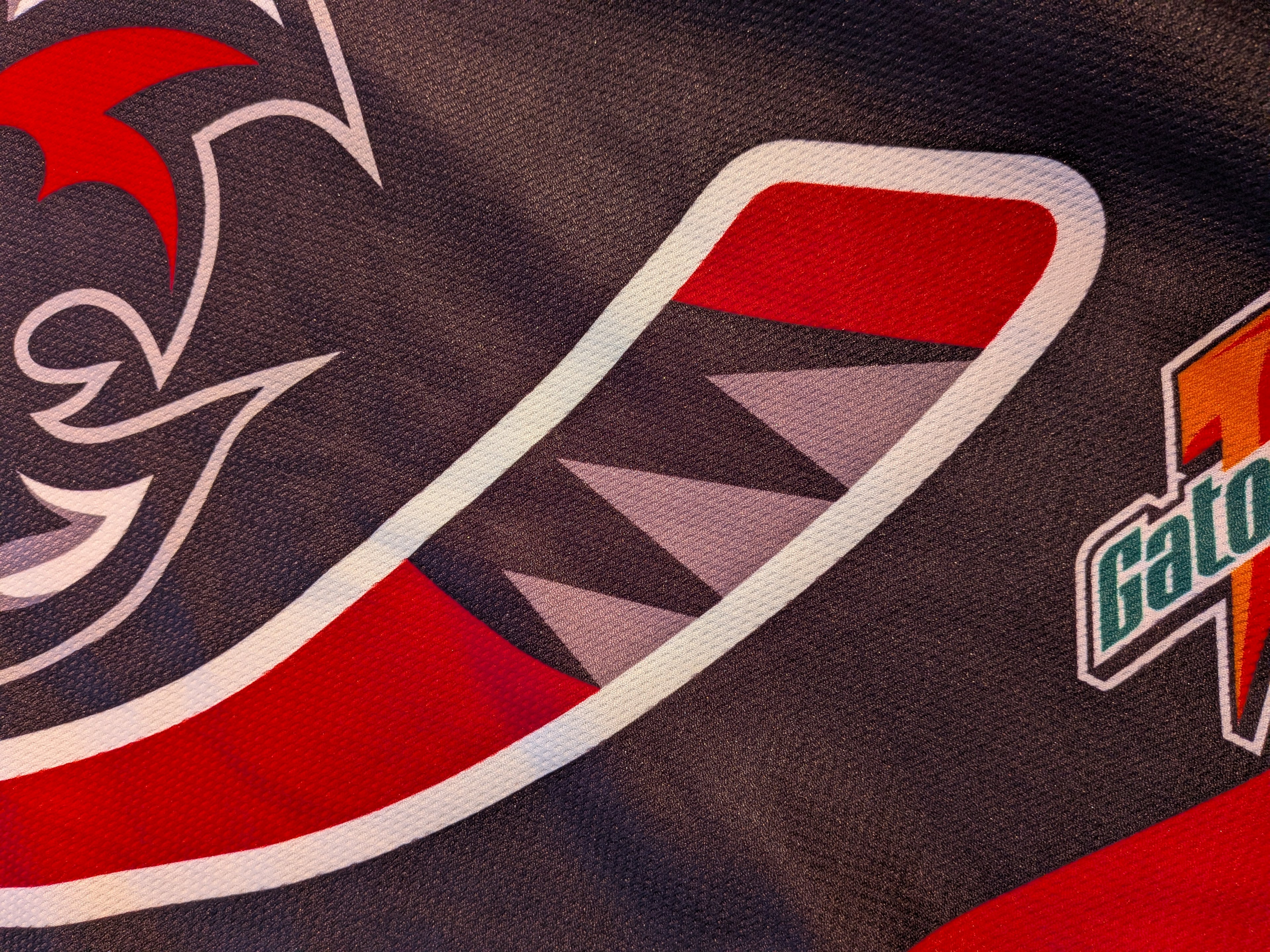 GAME-WORN 2014-15 Basingstoke Bison Ice Hockey Jersey #55 Ricky Skene