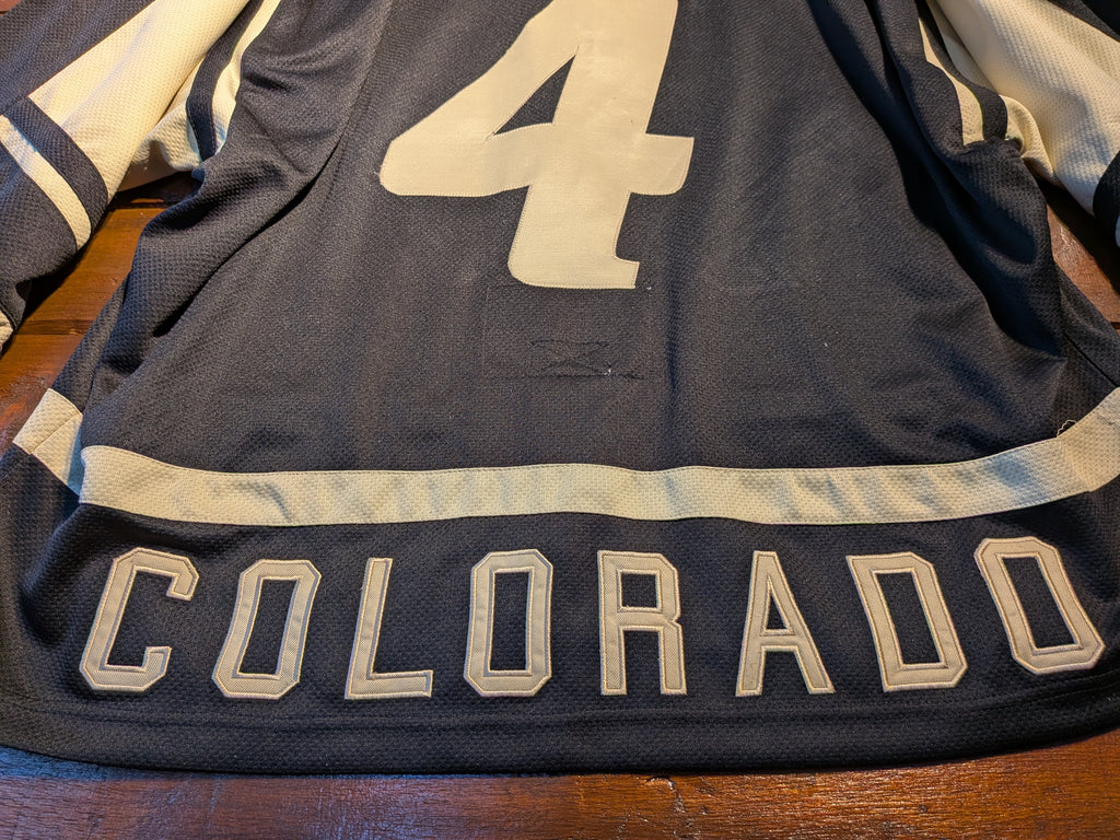 GAME-WORN 2008 Colorado Eagles Ice Hockey Jersey #55 Ricky Skene